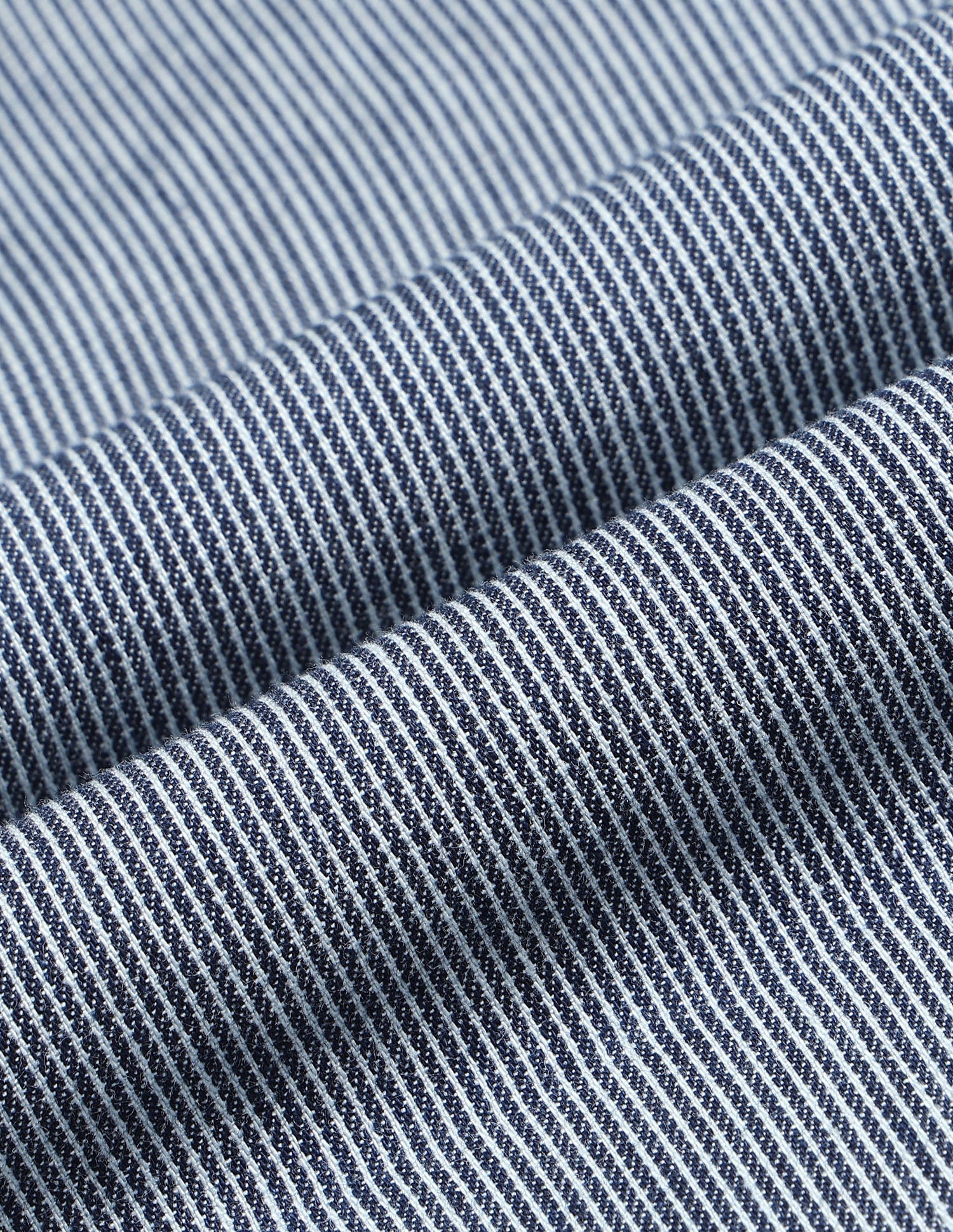 Vertical Striped Twill Shirt Indigo - U.S. Polo Assn. India | Large