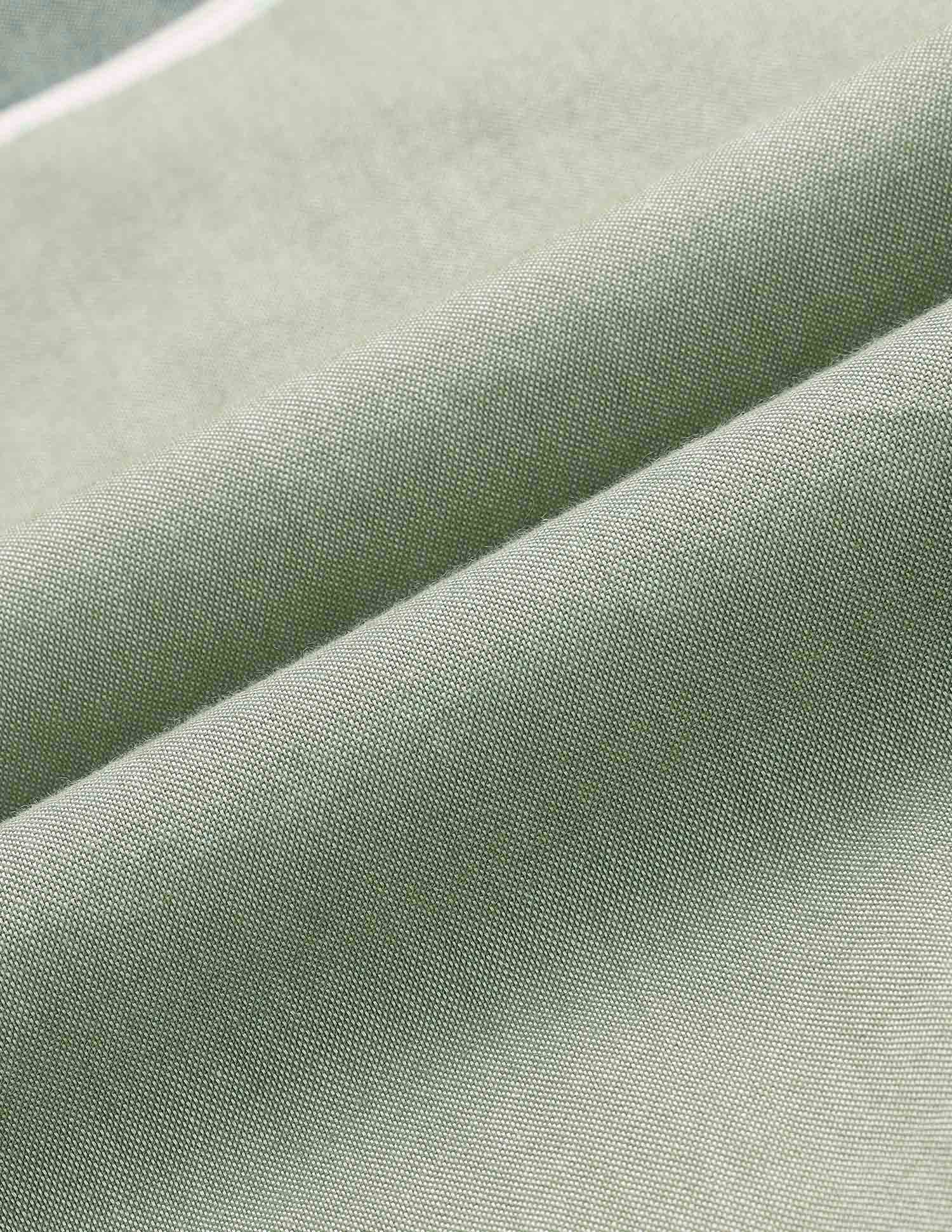 Horizontal Striped Tailored Fit Shirt Green - U.S. POLO ASSN. | Large