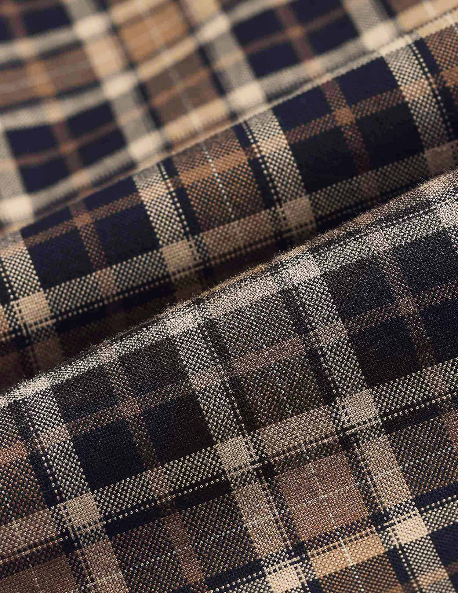 Plaid Checked Sotogrande Shirt Brown - U.S. Polo Assn. India | Large