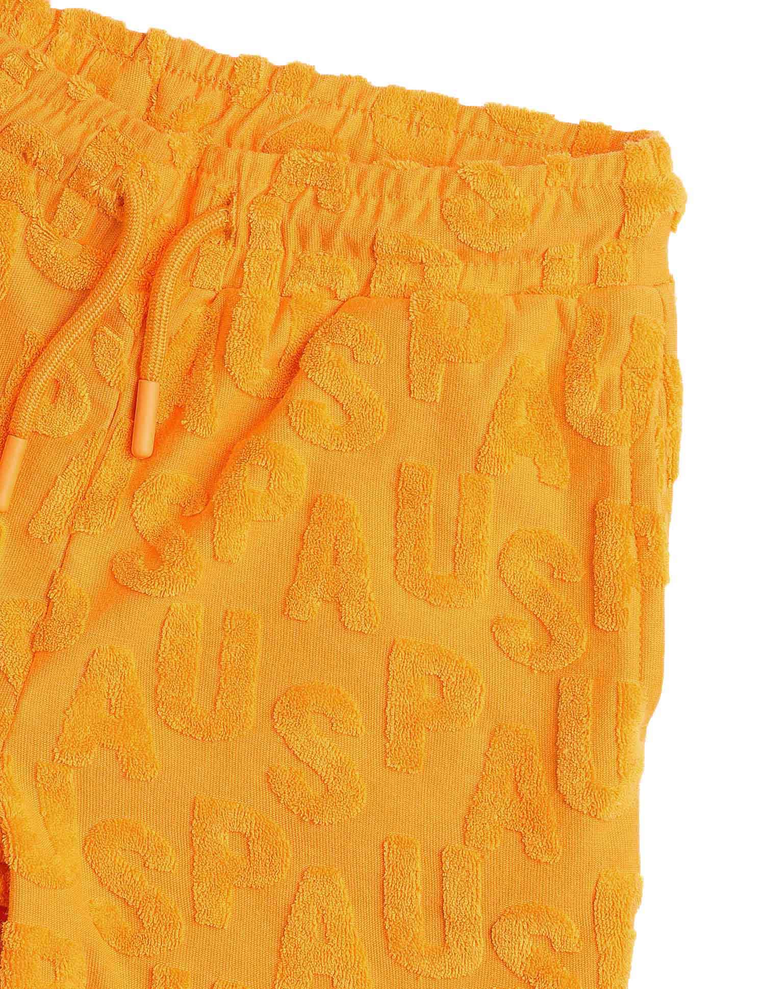 Boys Brand Appliqued Regular Fit Shorts Yellow - U.S. POLO ASSN. | Large