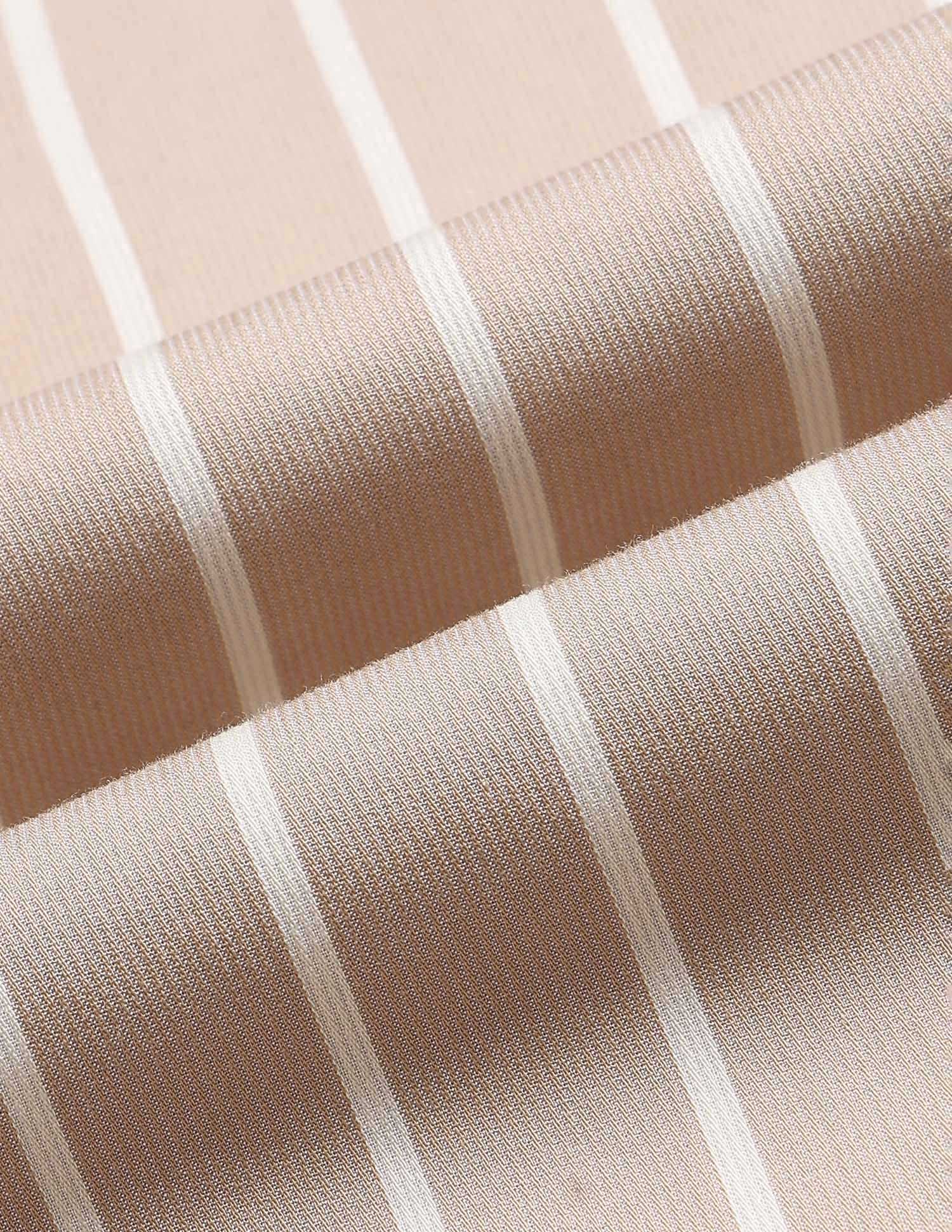 Dobby Tailored Fit Shirt Beige - U.S. POLO ASSN. | Large