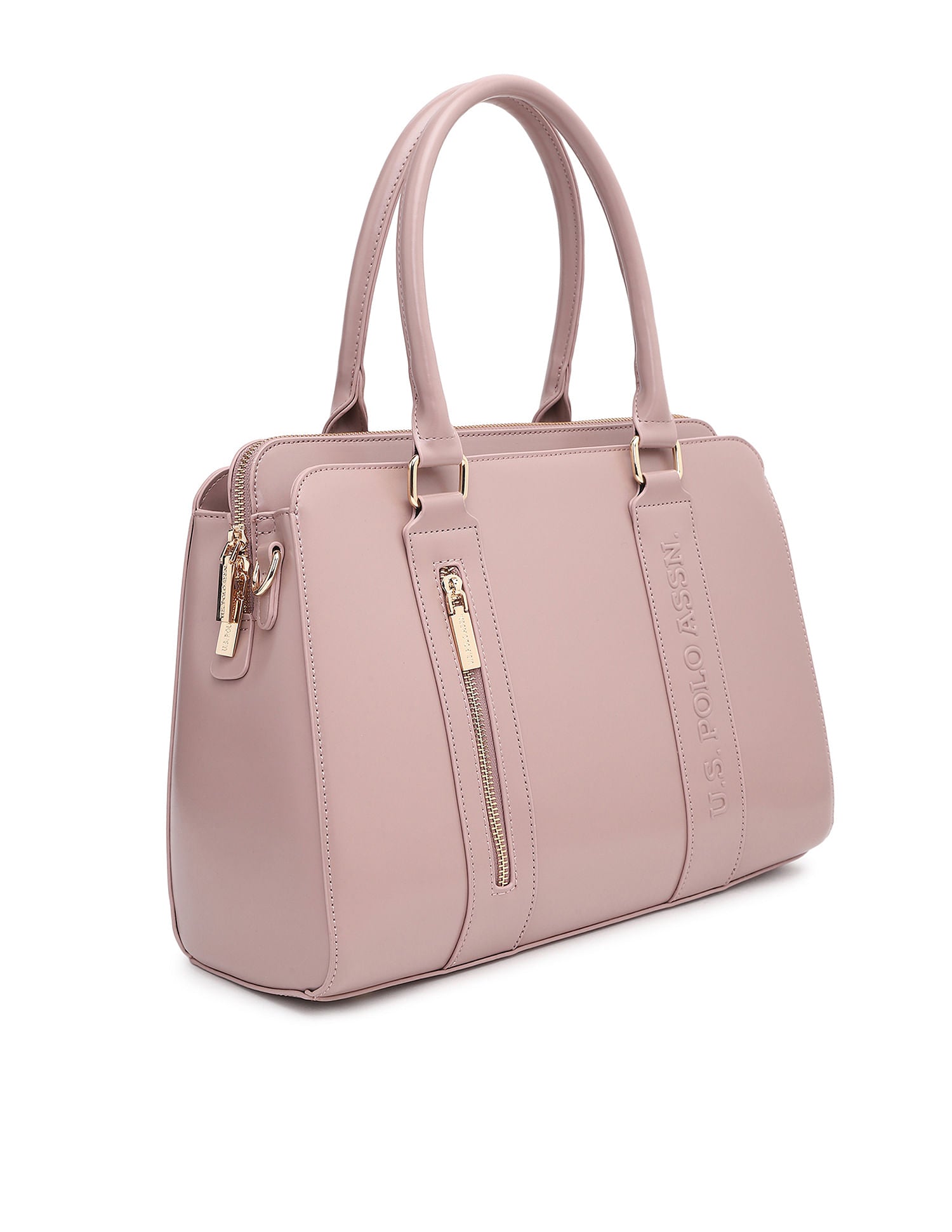 Women Avery Satchel Bag Nude - U.S. Polo Assn. India | Large
