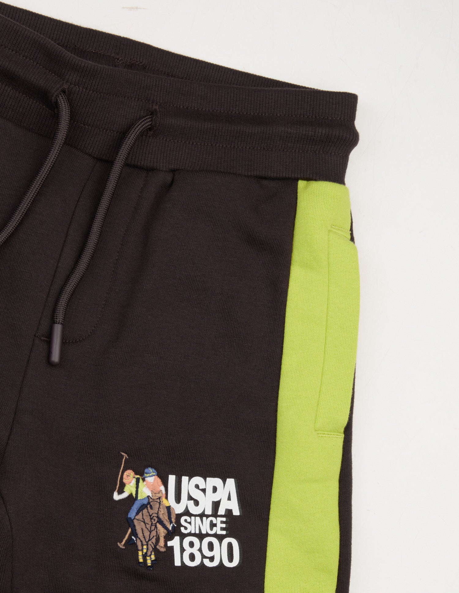 Solid Regular Fit Track Pants Brown - U.S. Polo Assn. India | Large