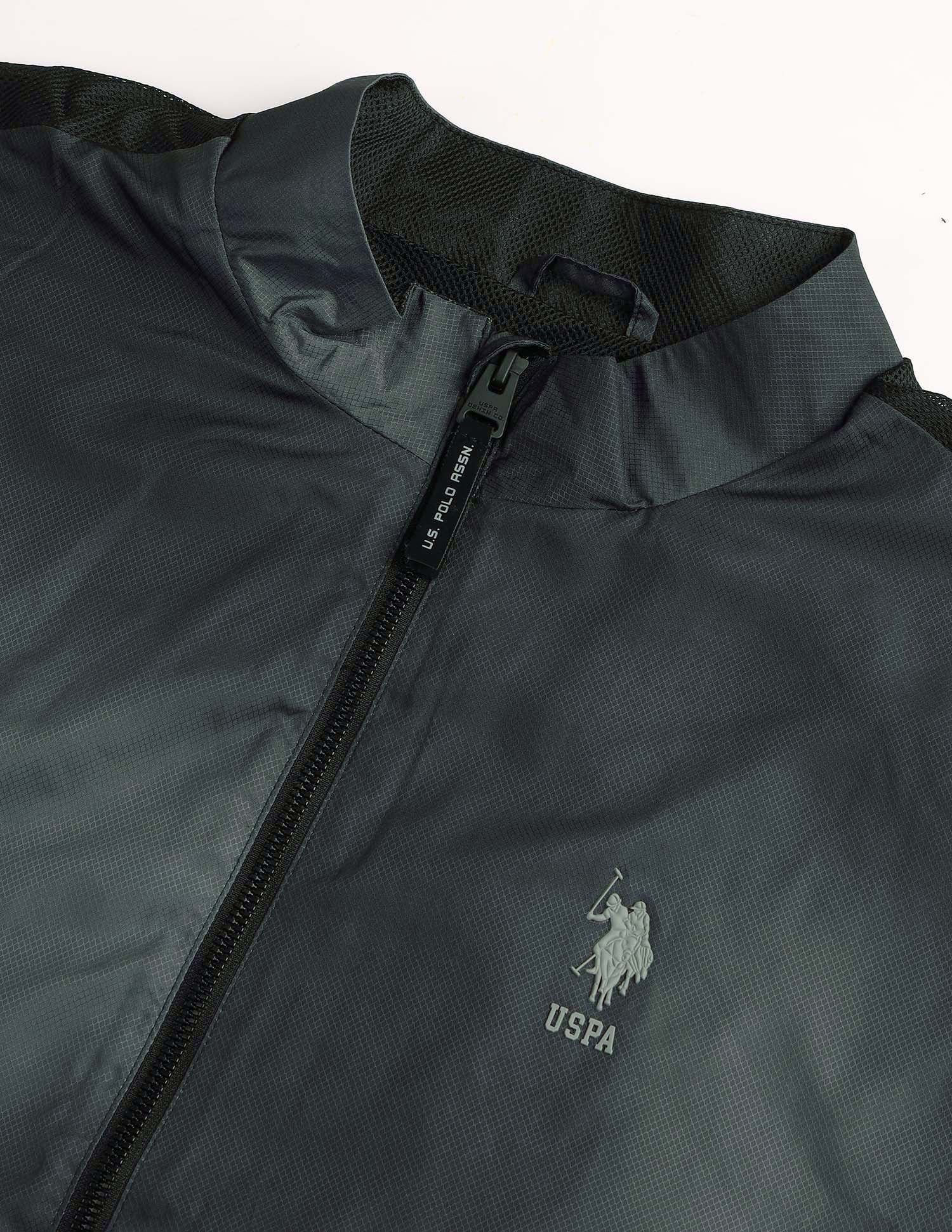 Black & Gold Regular Fit Jacket Dark Grey - U.S. POLO ASSN. | Large