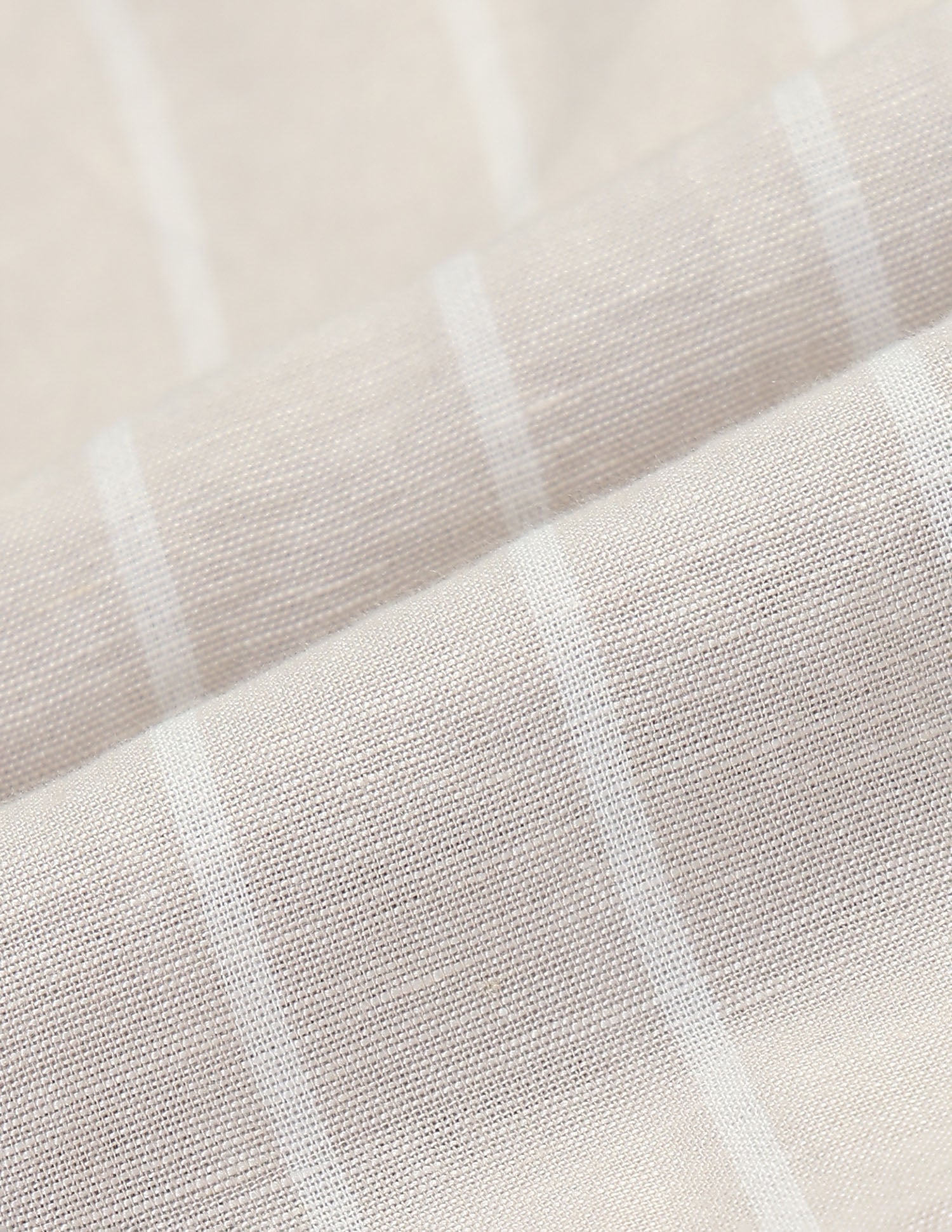 Vertical Striped Sotogrande Regular Fit Shirt Ivory - U.S. Polo Assn. India | Large