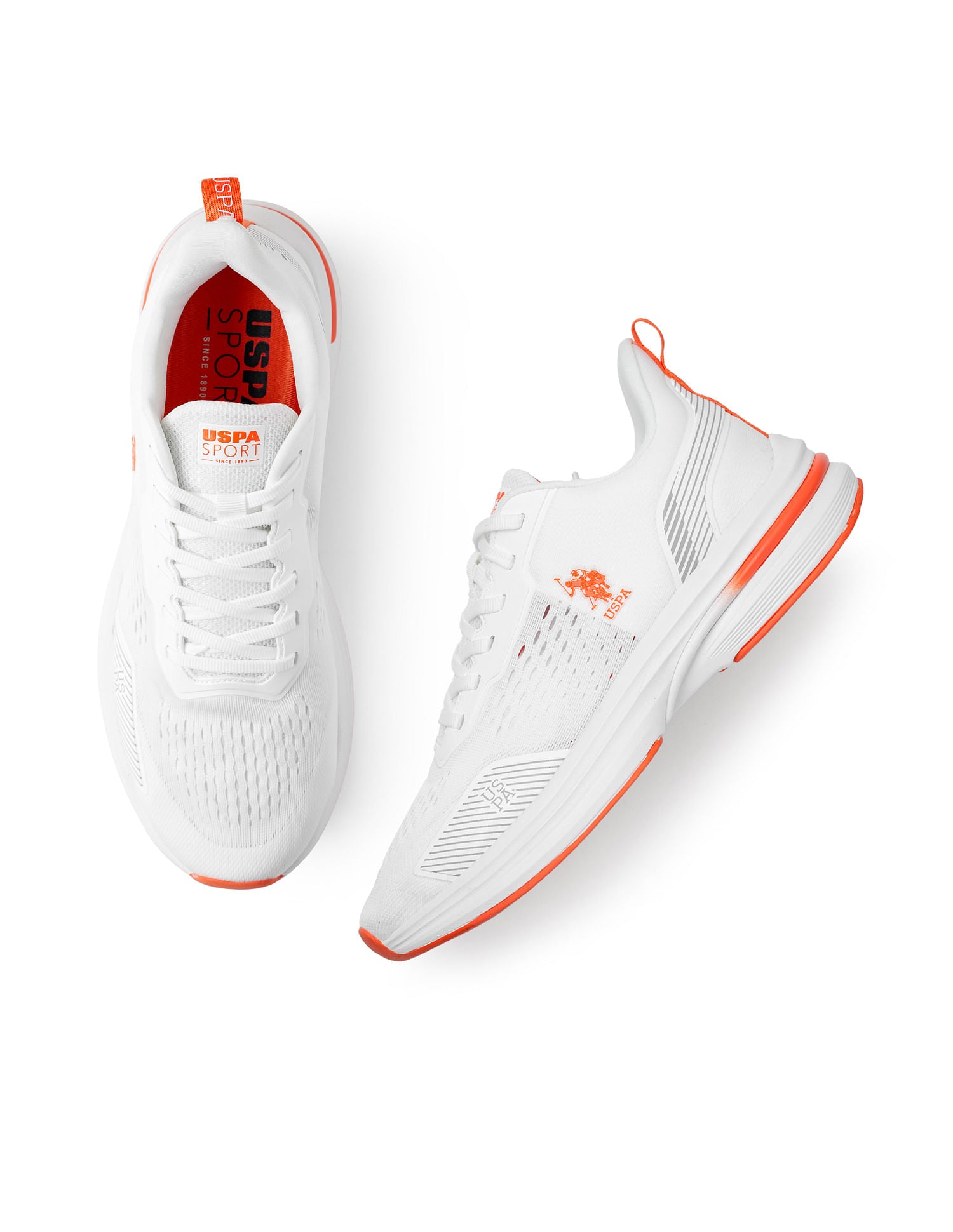 Men Wright Off White Uspa Sport  Sneakers White - U.S. Polo Assn. India | Large