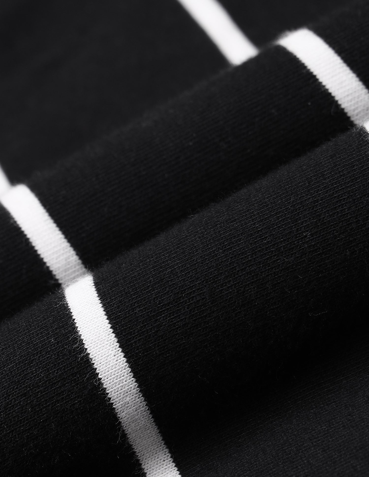 Vertical Striped Regular Fit T-Shirt Black - U.S. Polo Assn. India | Large