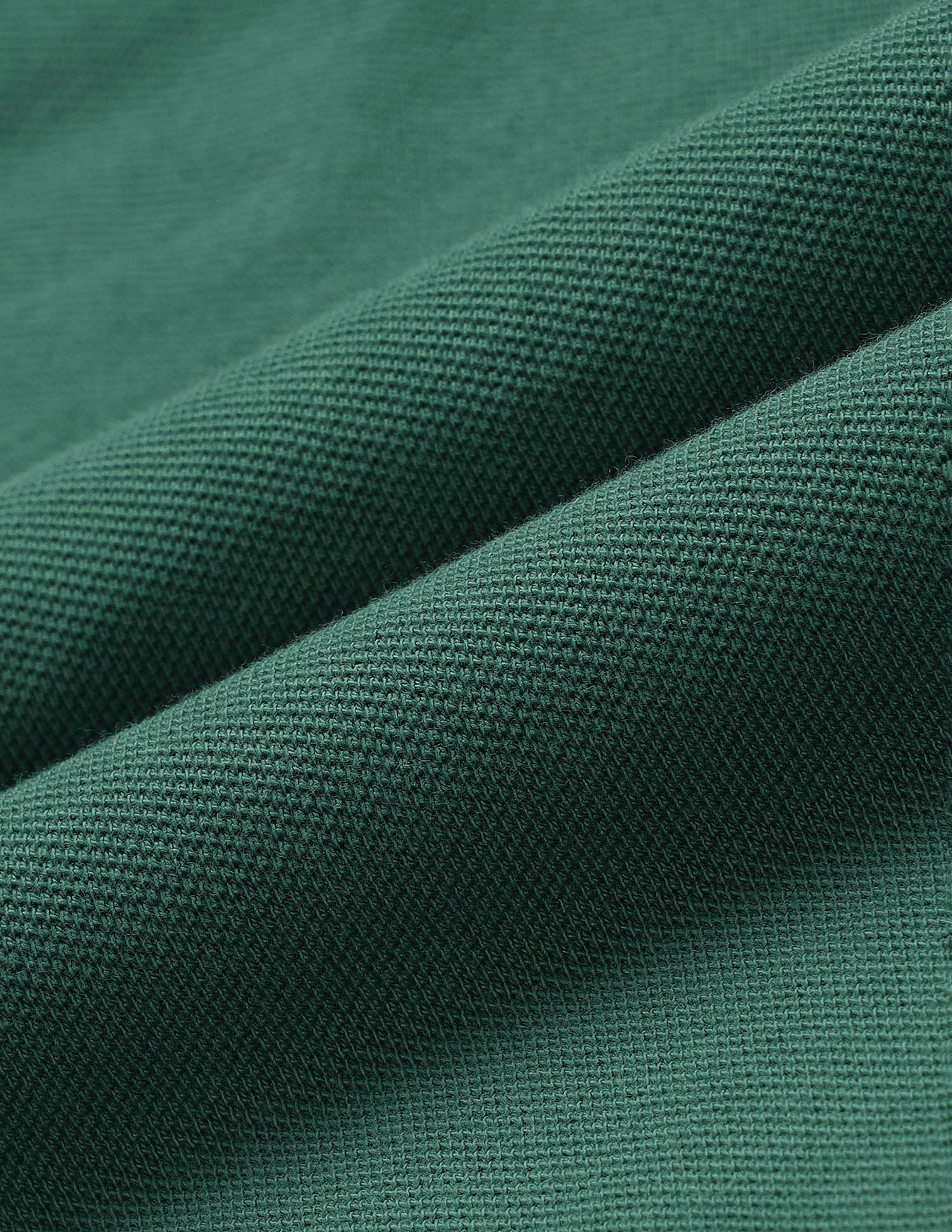 Pure Cotton Slim Fit Polo Shirt Dark Green - U.S. Polo Assn. India | Large
