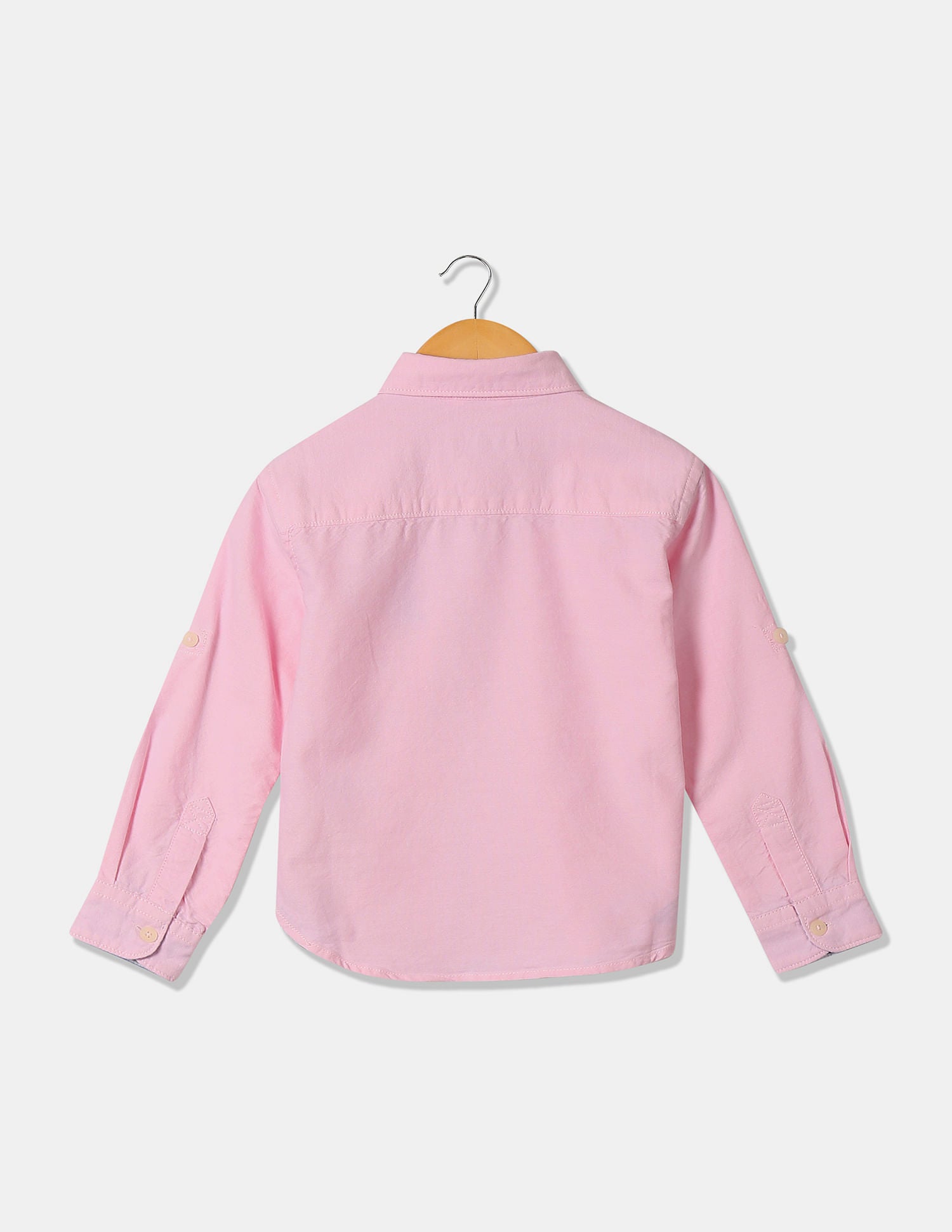 Long Sleeve Solid Shirt Light Pink - U.S. POLO ASSN. | Large