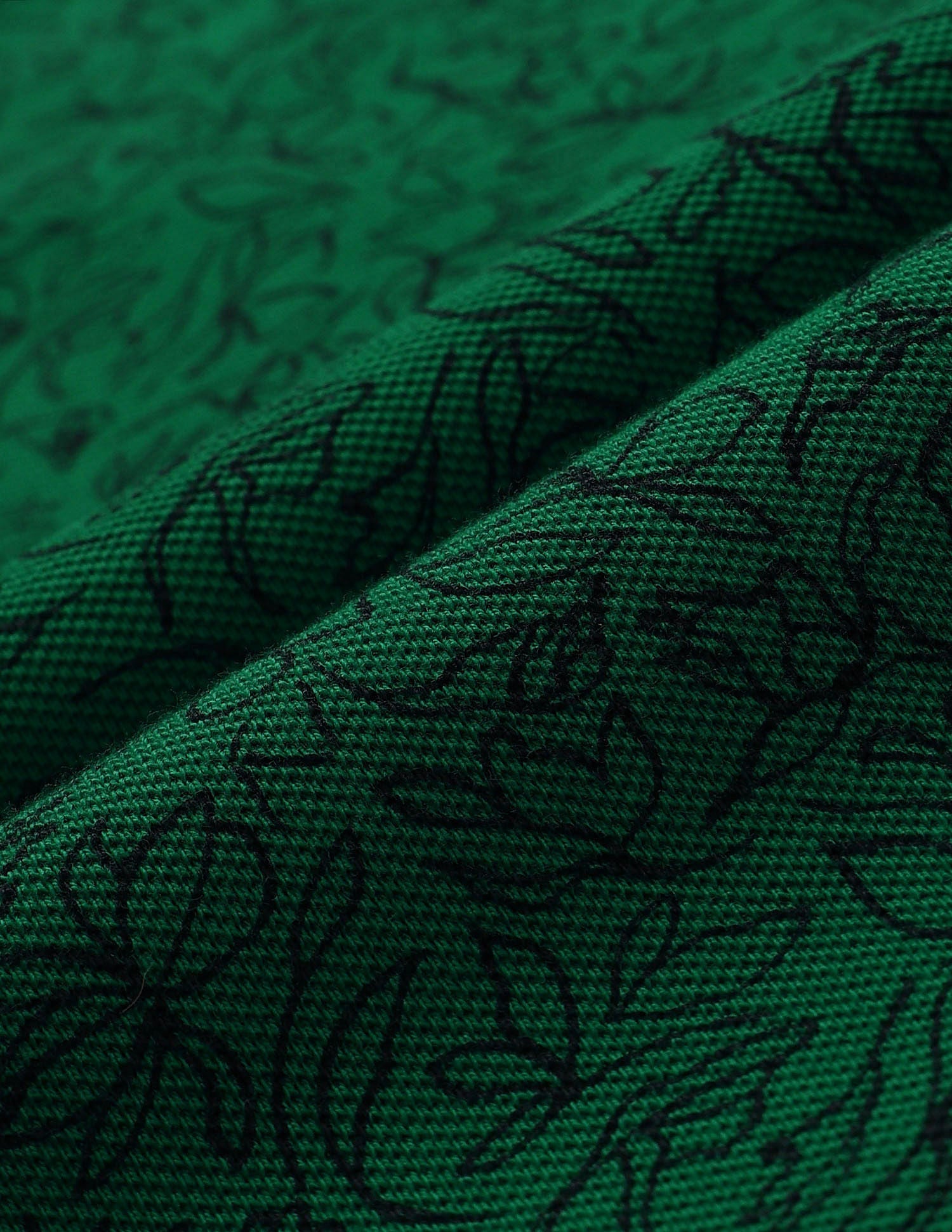 Pure Cotton Floral Polo Shirt Green - U.S. Polo Assn. India | Large