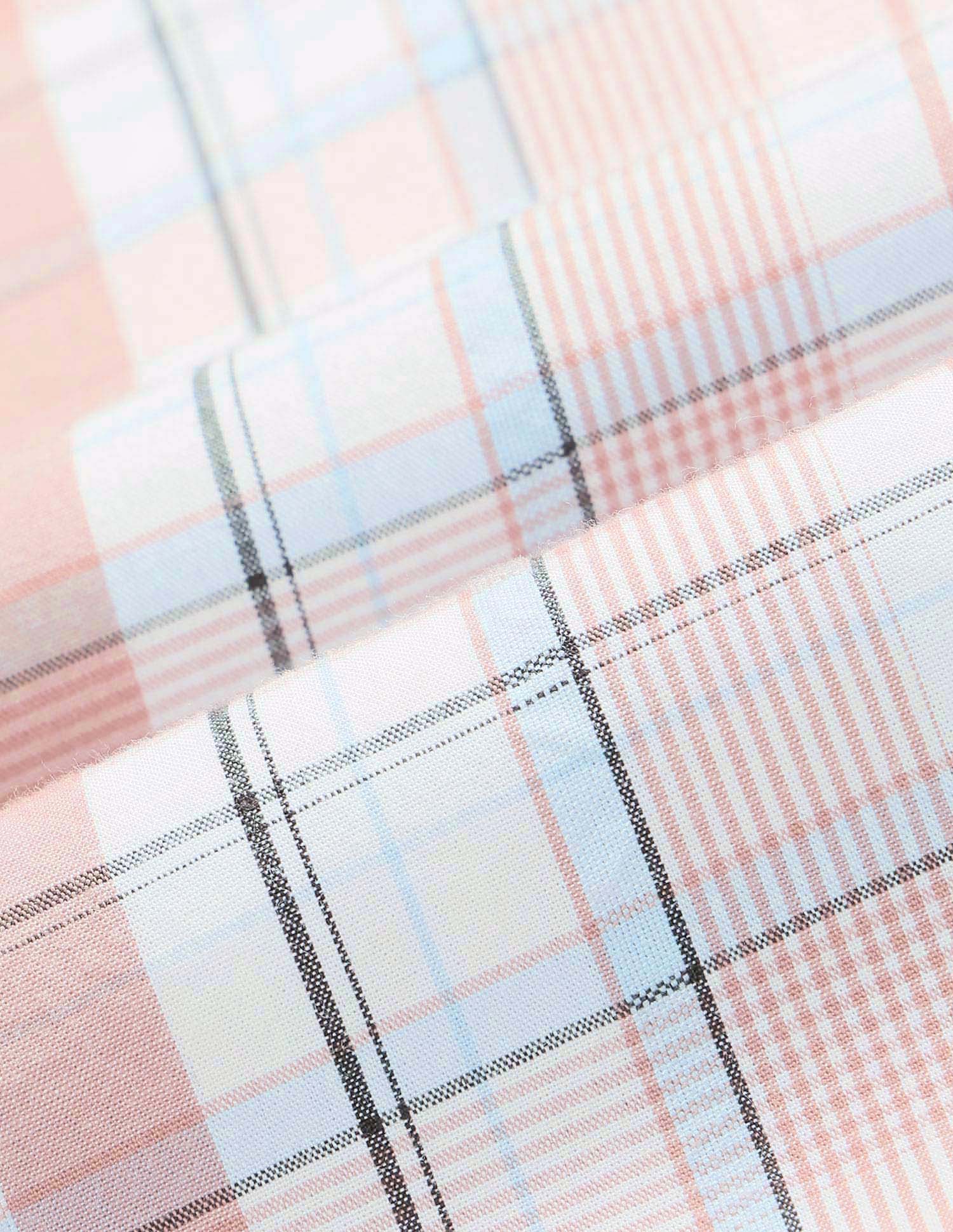 Tartan Checked Seersucker Shirt Rust - U.S. Polo Assn. India | Large