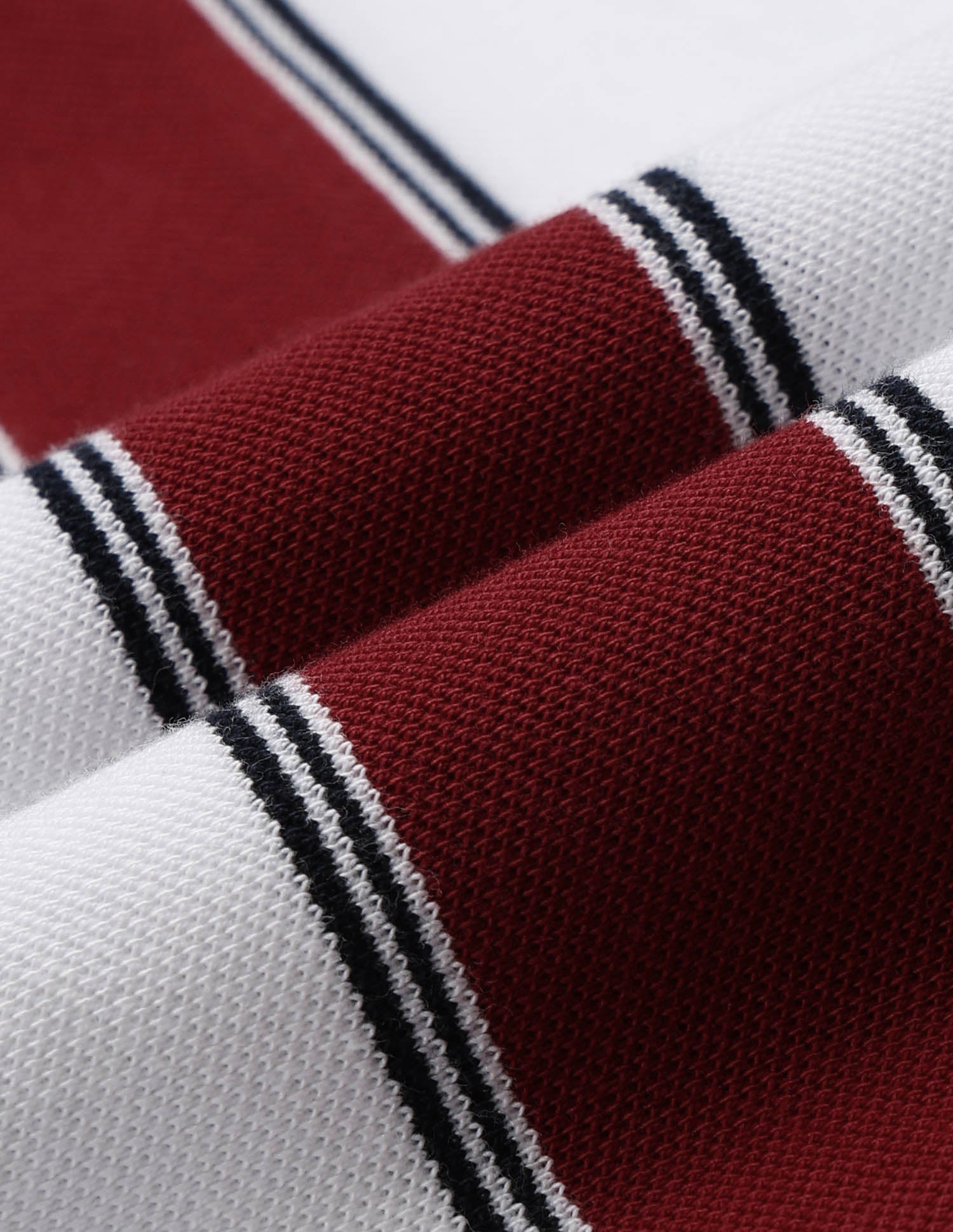 Vertical Striped Classic Polo Shirt White - U.S. Polo Assn. India | Large