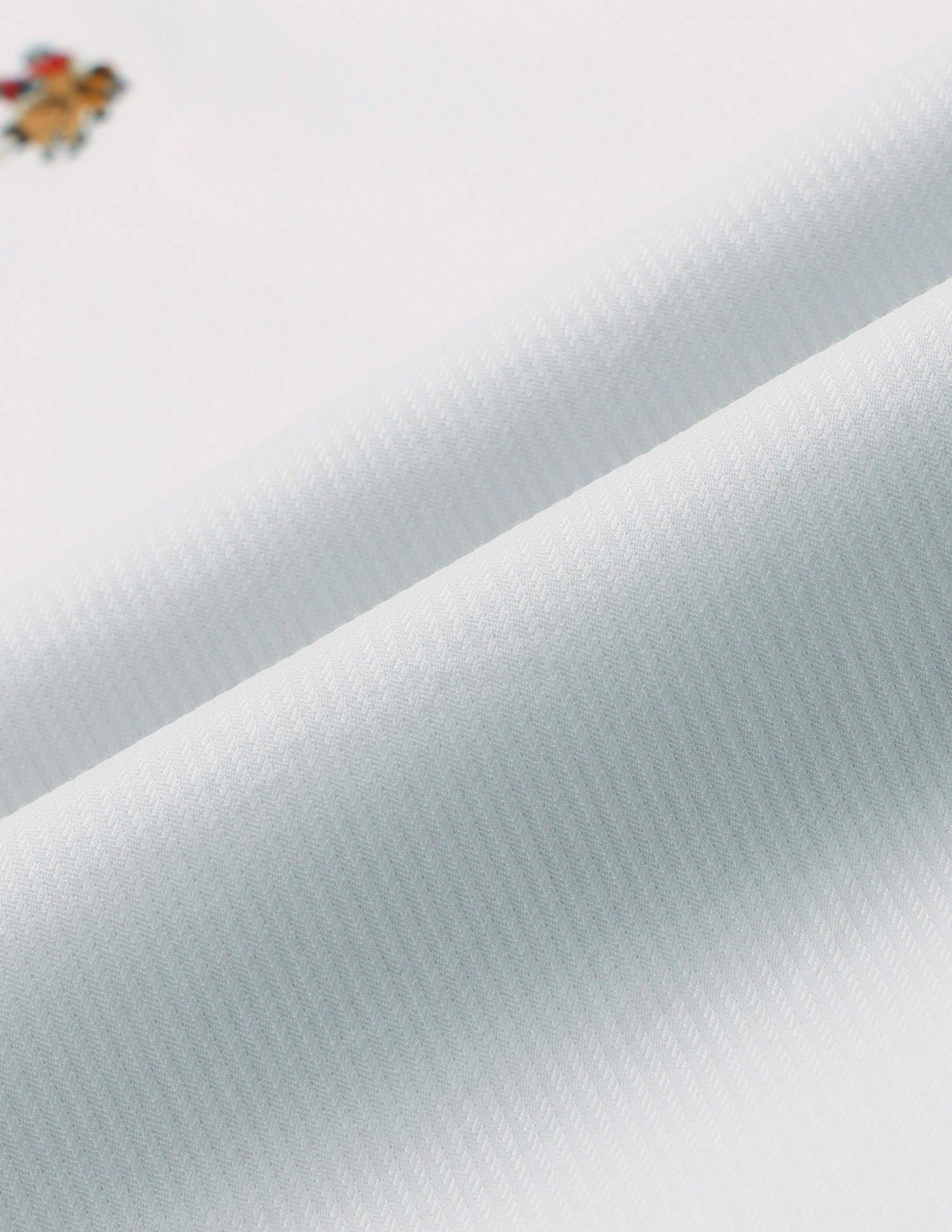 Tailored Fit Textured Shirt White - U.S. POLO ASSN. | Large