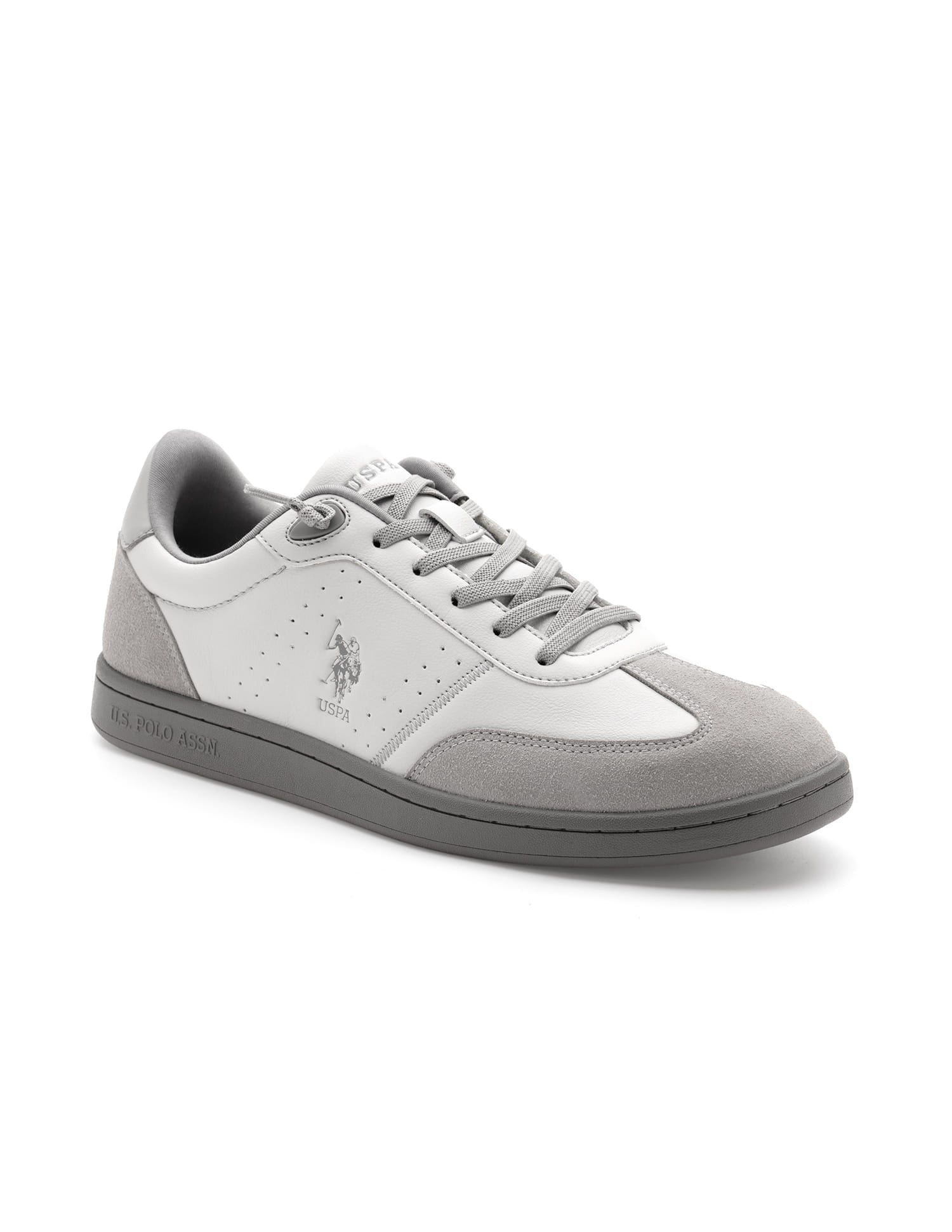 Men Cenik Colourblocked Sneakers Grey - U.S. Polo Assn. India | Large