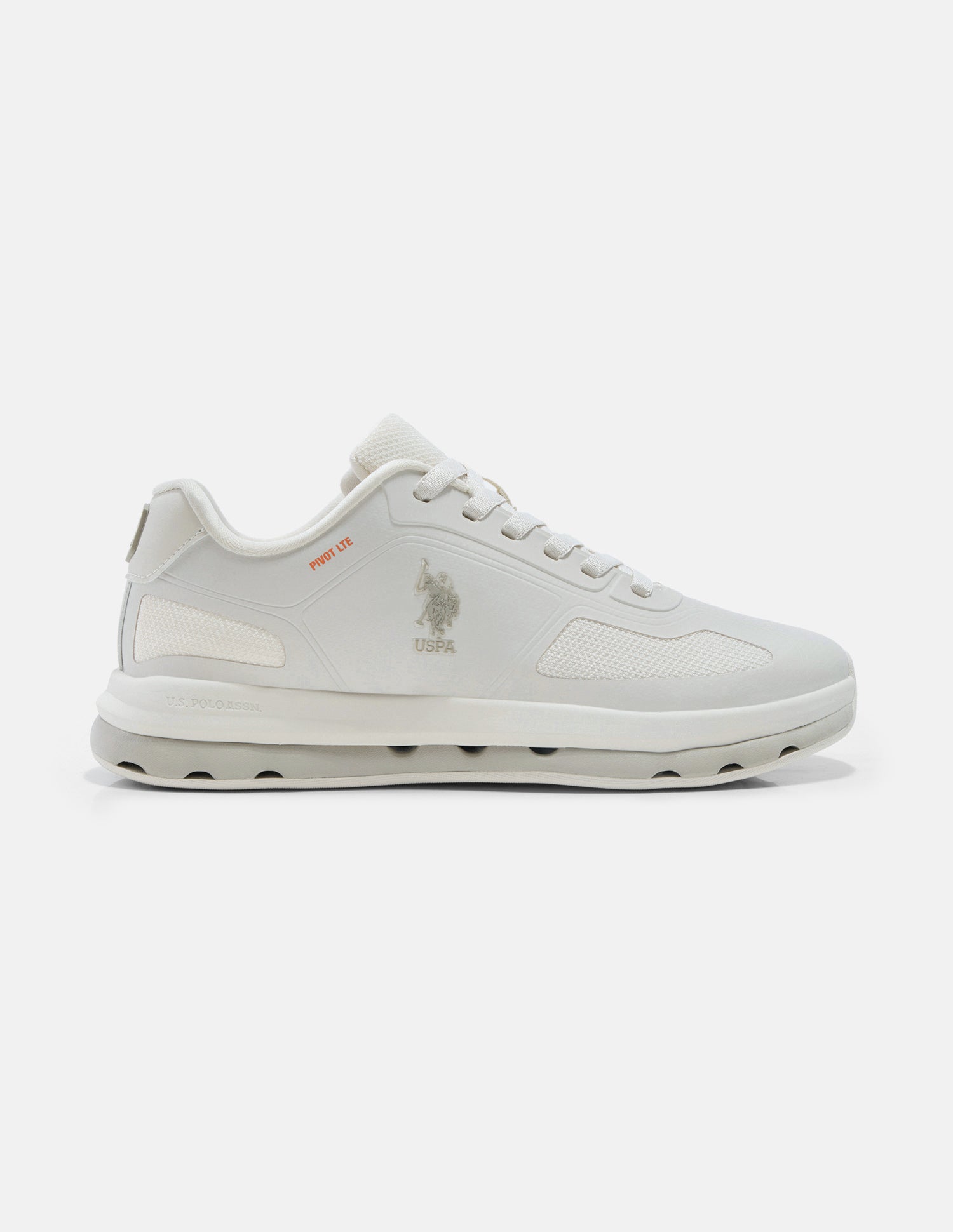 Pivot Lte Lace-Ups Sneakers Beige - U.S. Polo Assn. India | Large