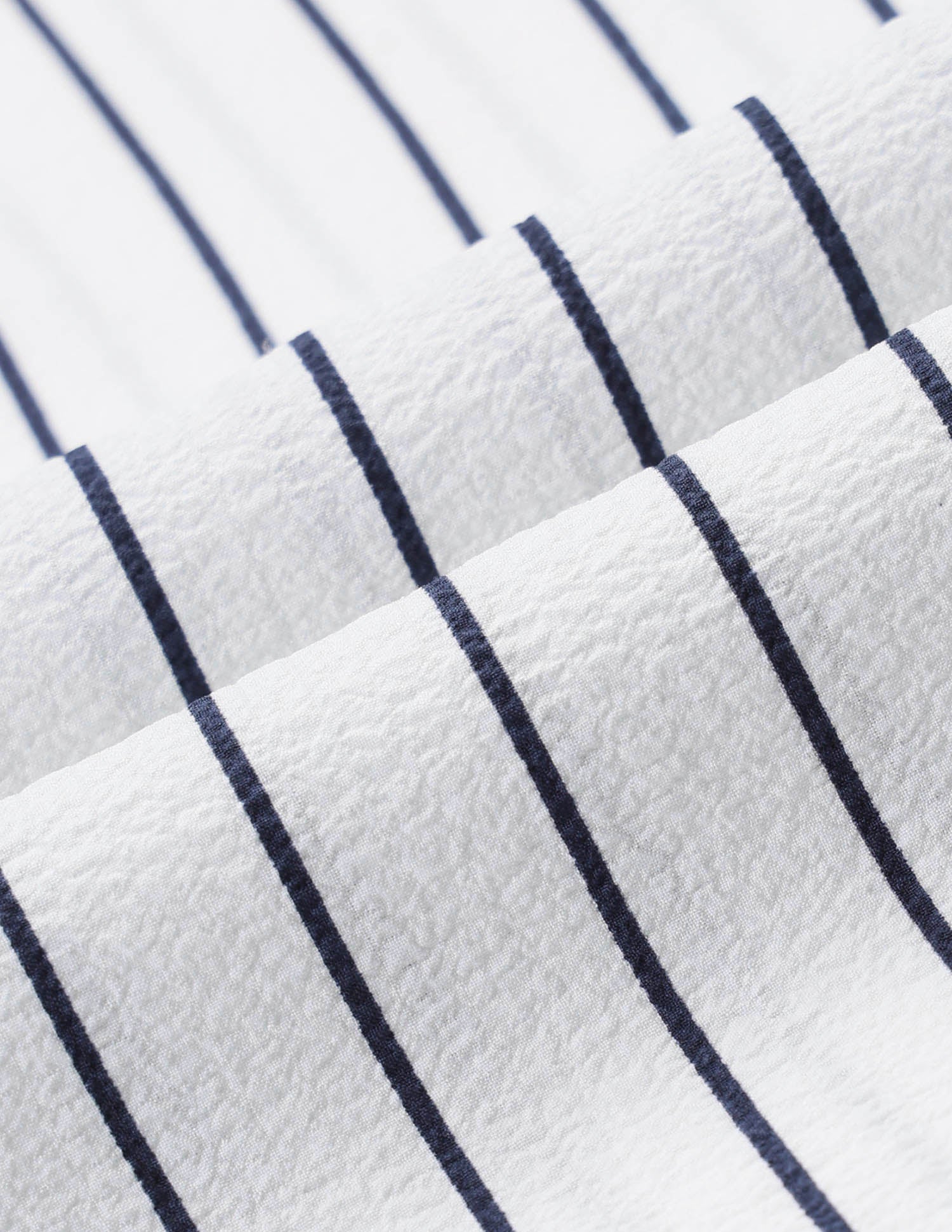 Vertical Striped Tailored Fit Shirt White - U.S. Polo Assn. India | Large
