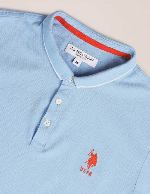 Solid Logo Polo Shirt