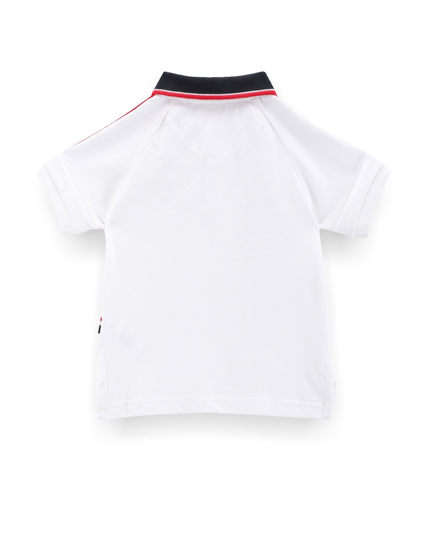 Boys Taped Cotton Polo Shirt White - U.S. POLO ASSN. | Large