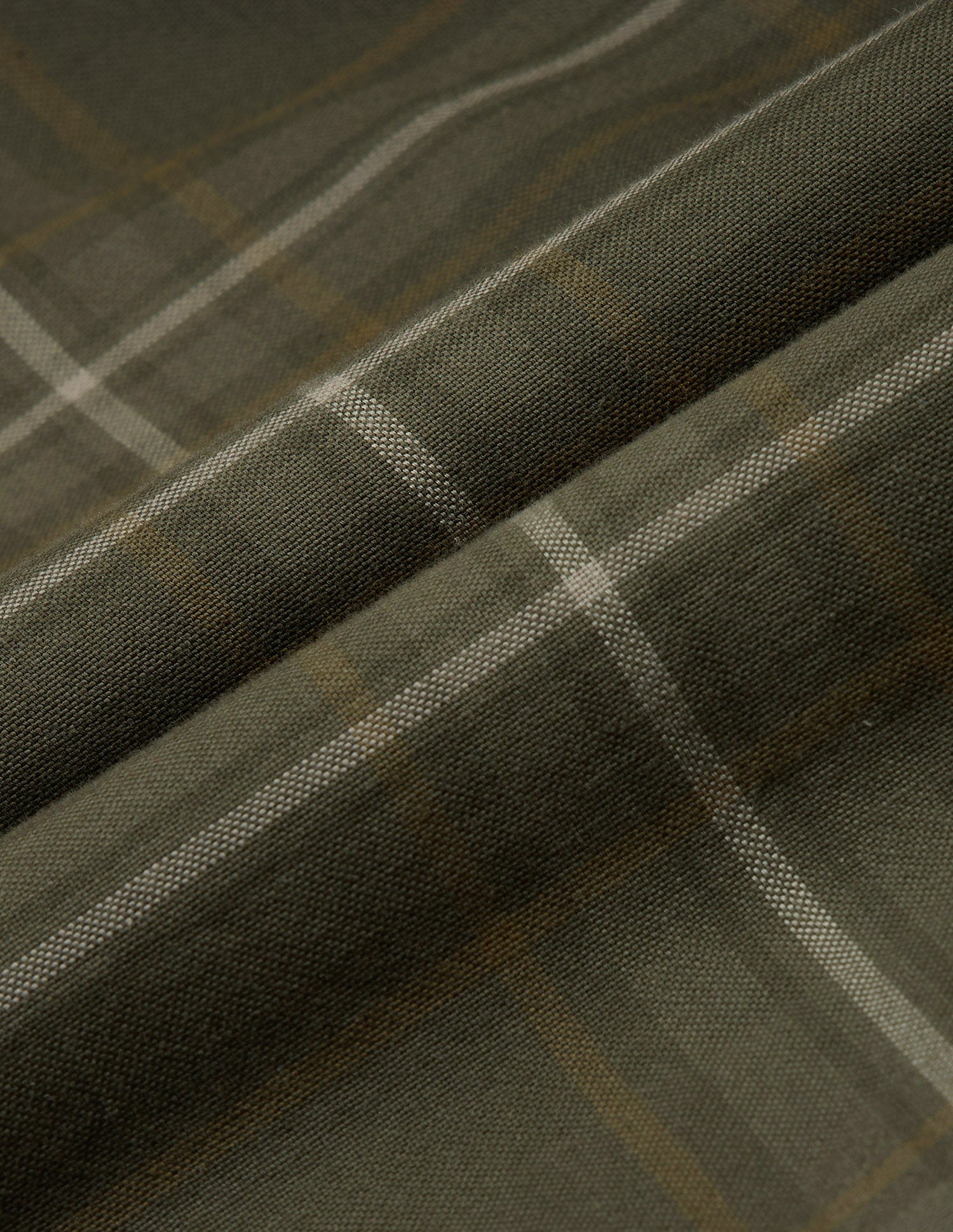 Grid Tattersall Checked Regular Fit Shirt Olive - U.S. Polo Assn. India | Large