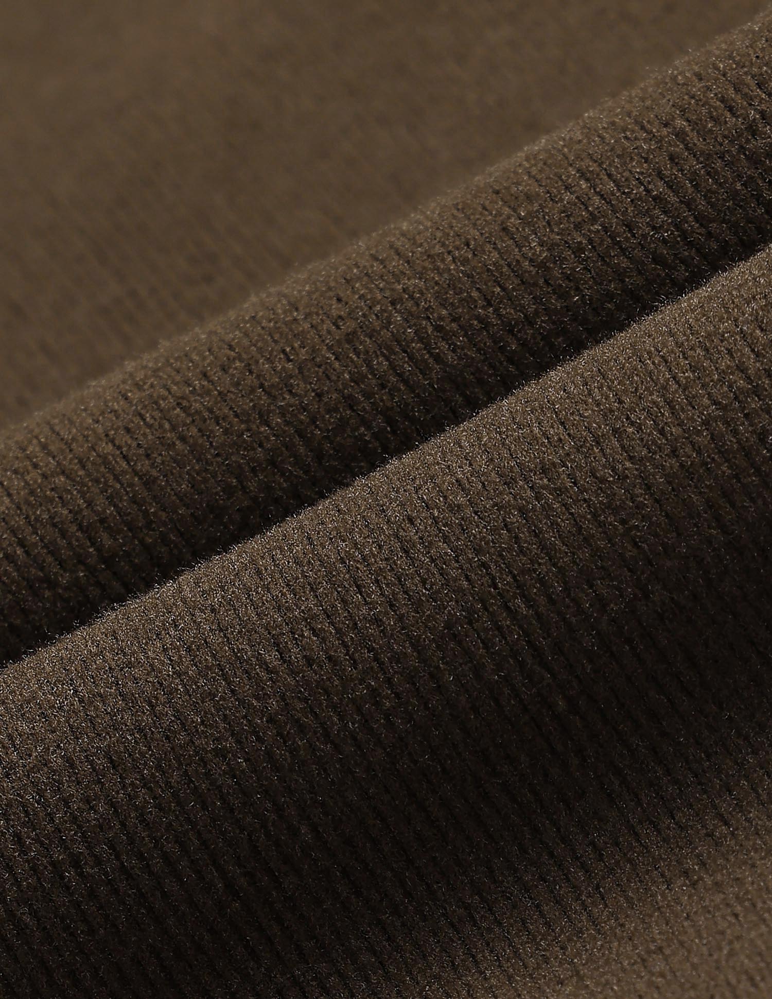 Solid Legend Of Horseshoe Sweatshirt Dark Khaki - U.S. POLO ASSN. | Large