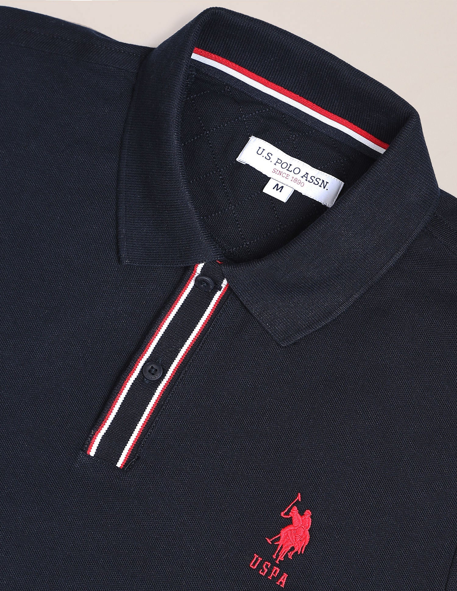 Solid Pique Polo Shirt – U.S. Polo Assn. India