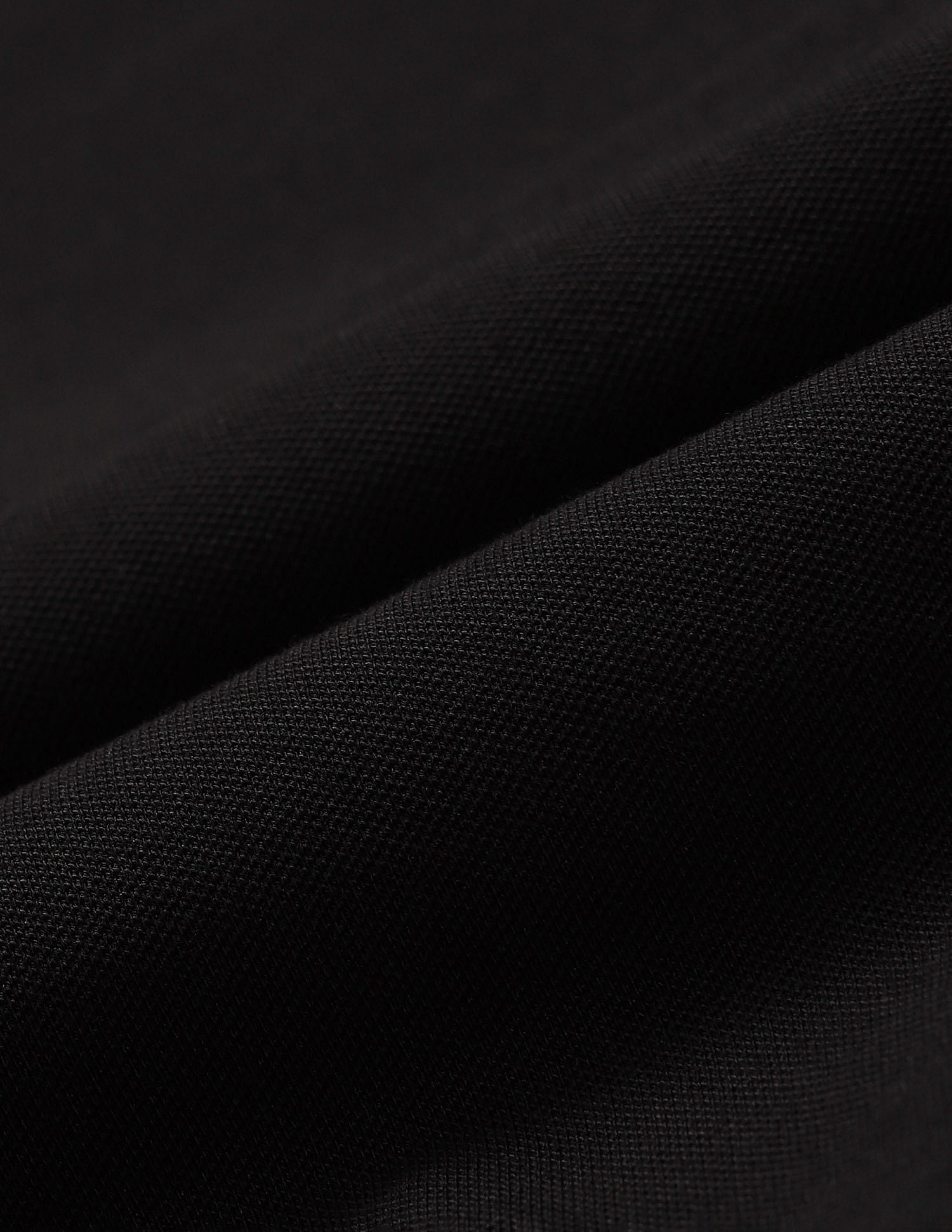 Boxy Fit Solid Polo Shirt Black - U.S. POLO ASSN. | Large