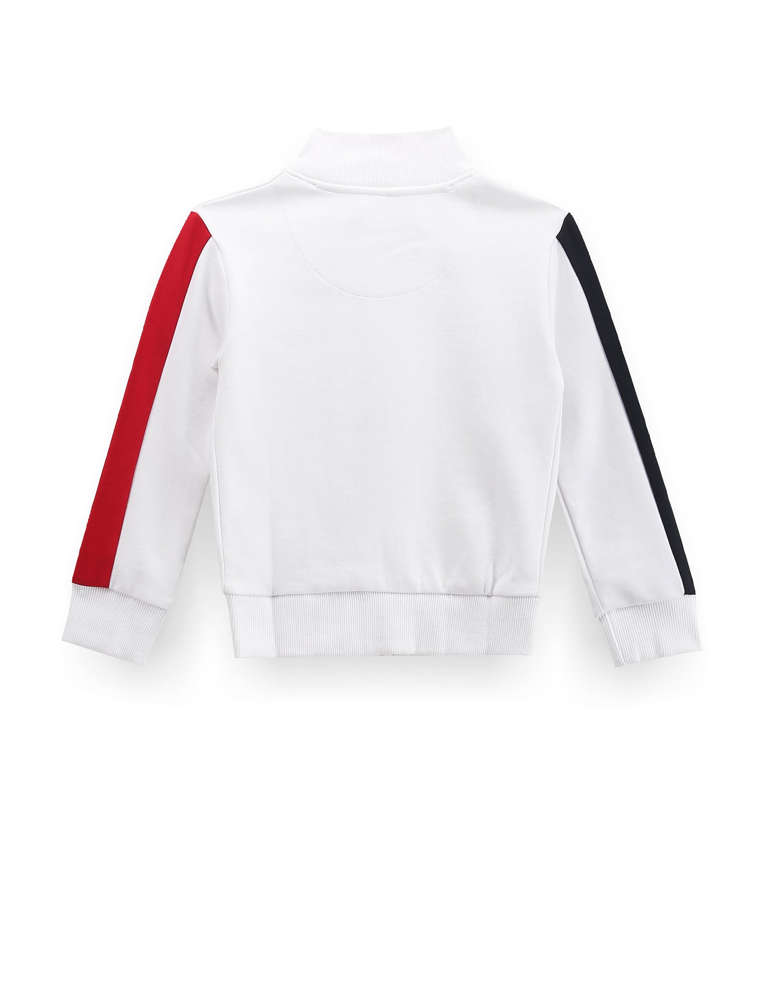 Boys Brand Print High Neck Sweatshirt White - U.S. POLO ASSN. | Large