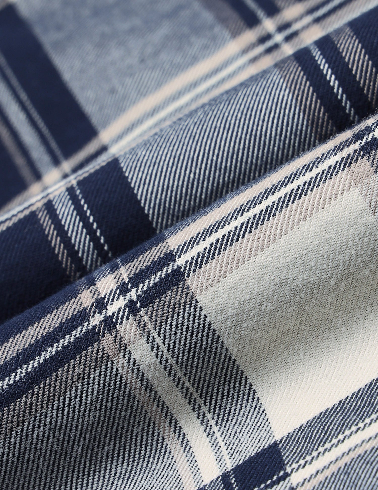 Twill Plaid Checked Shirt Navy - U.S. Polo Assn. India | Large