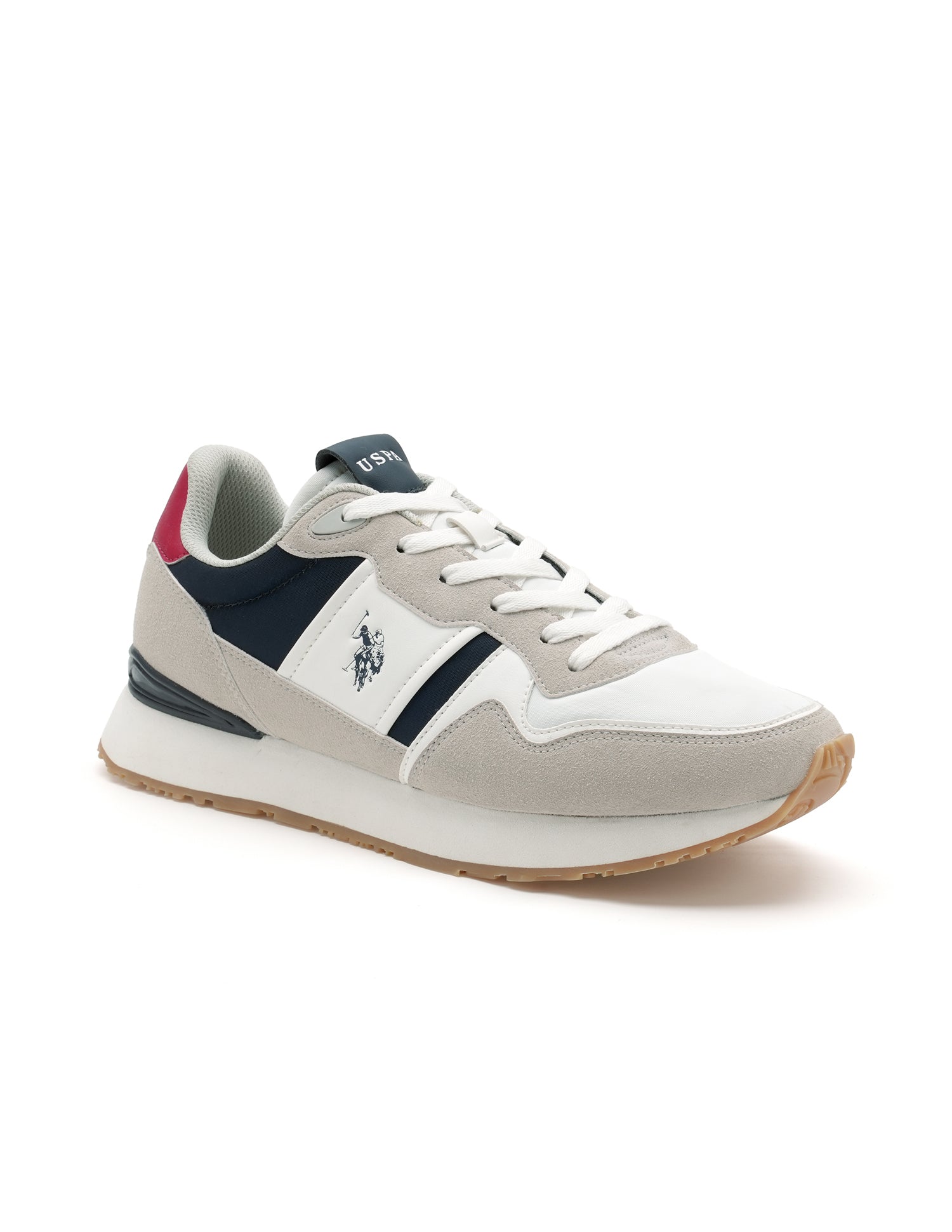 Men Orson 2.0 Colourblocked Sneakers White - U.S. POLO ASSN. | Large