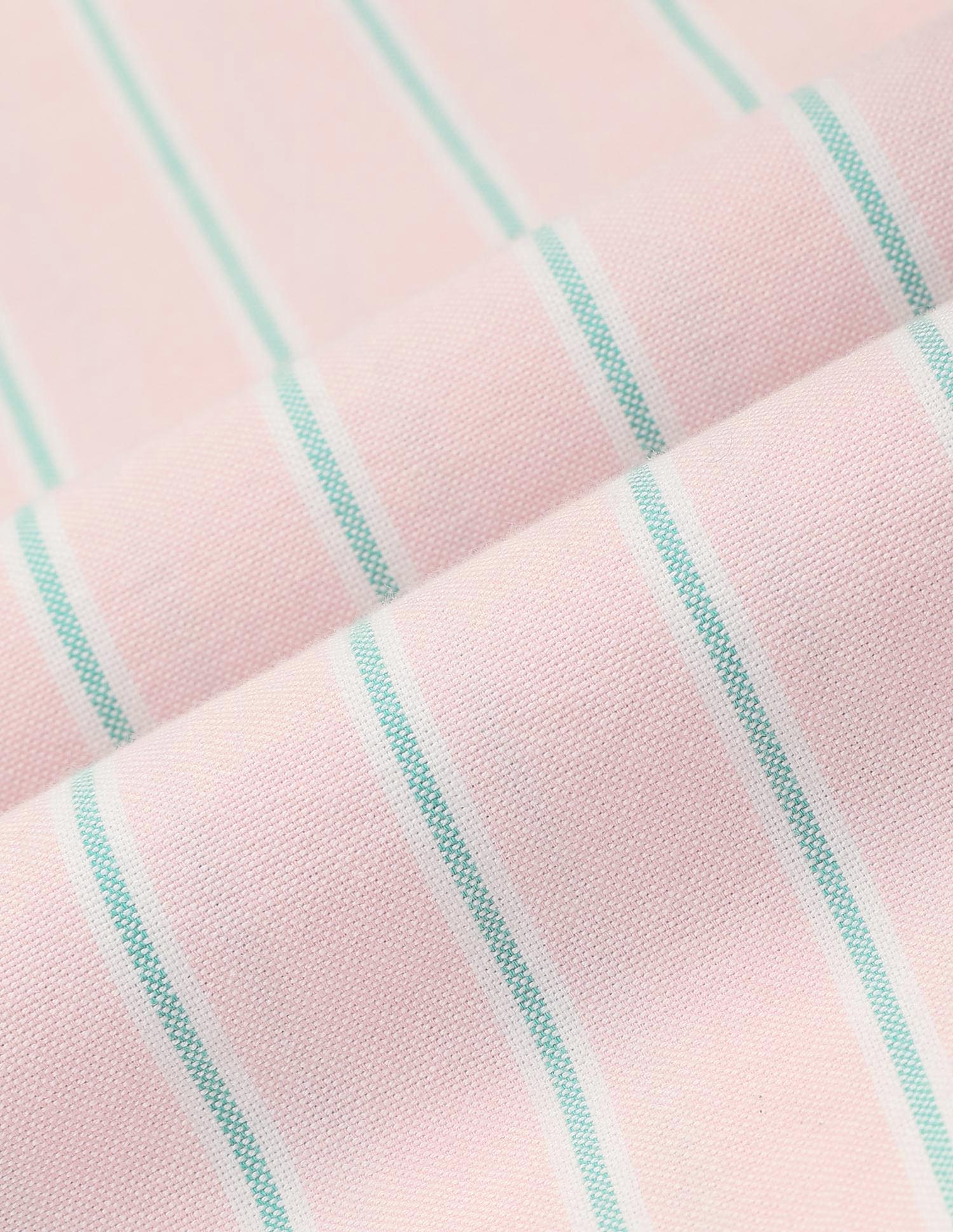 Pure Cotton Tailored Fit Shirt Pink - U.S. Polo Assn. India | Large