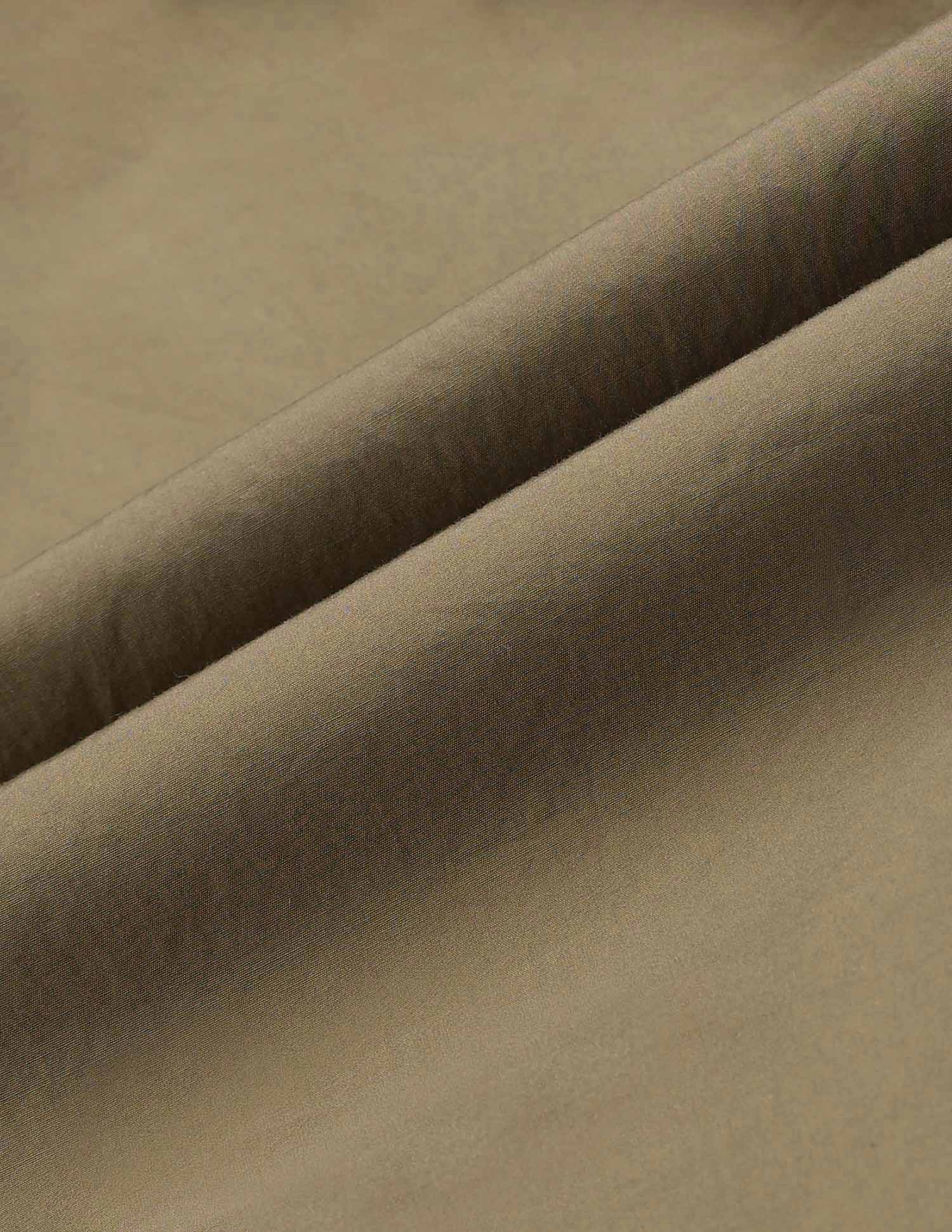 Pure Cotton Tailored Fit Shirt Khaki - U.S. Polo Assn. India | Large