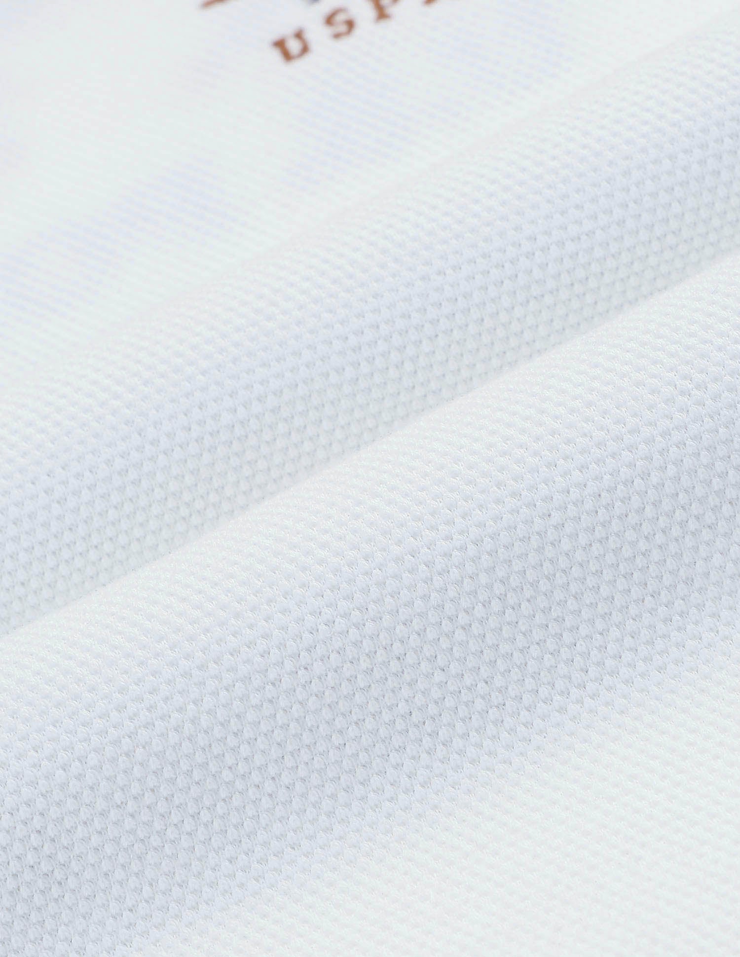 Boys Graphic Brand Embroidered Regular Fit Polo Shirt White - U.S. POLO ASSN. | Large