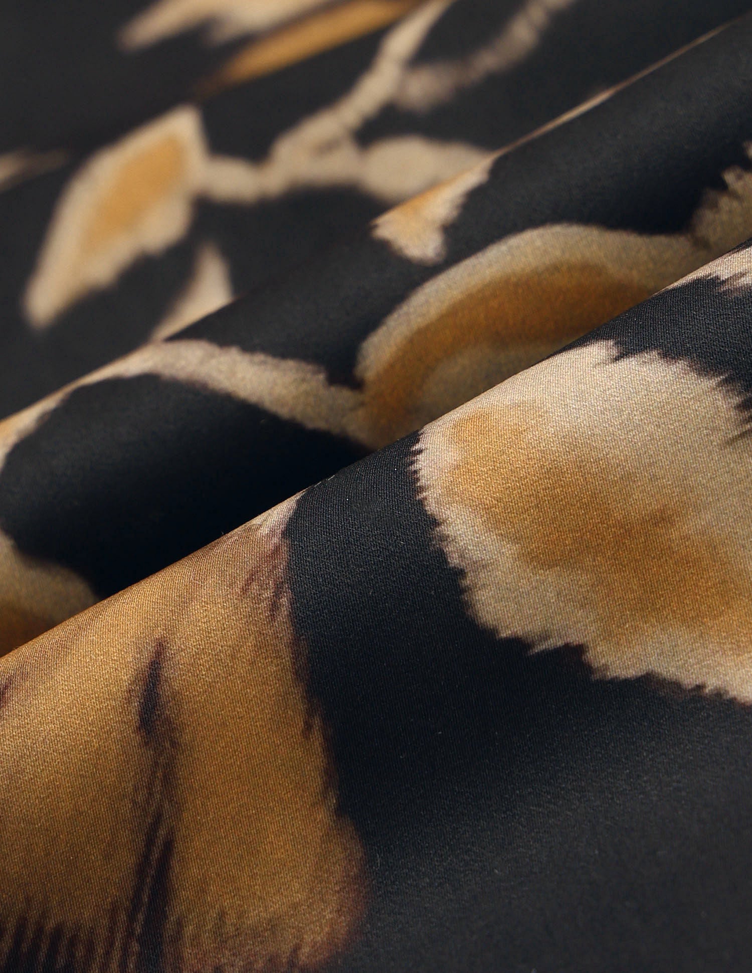 Satin Floral Printed Shirt Black - U.S. POLO ASSN. | Large