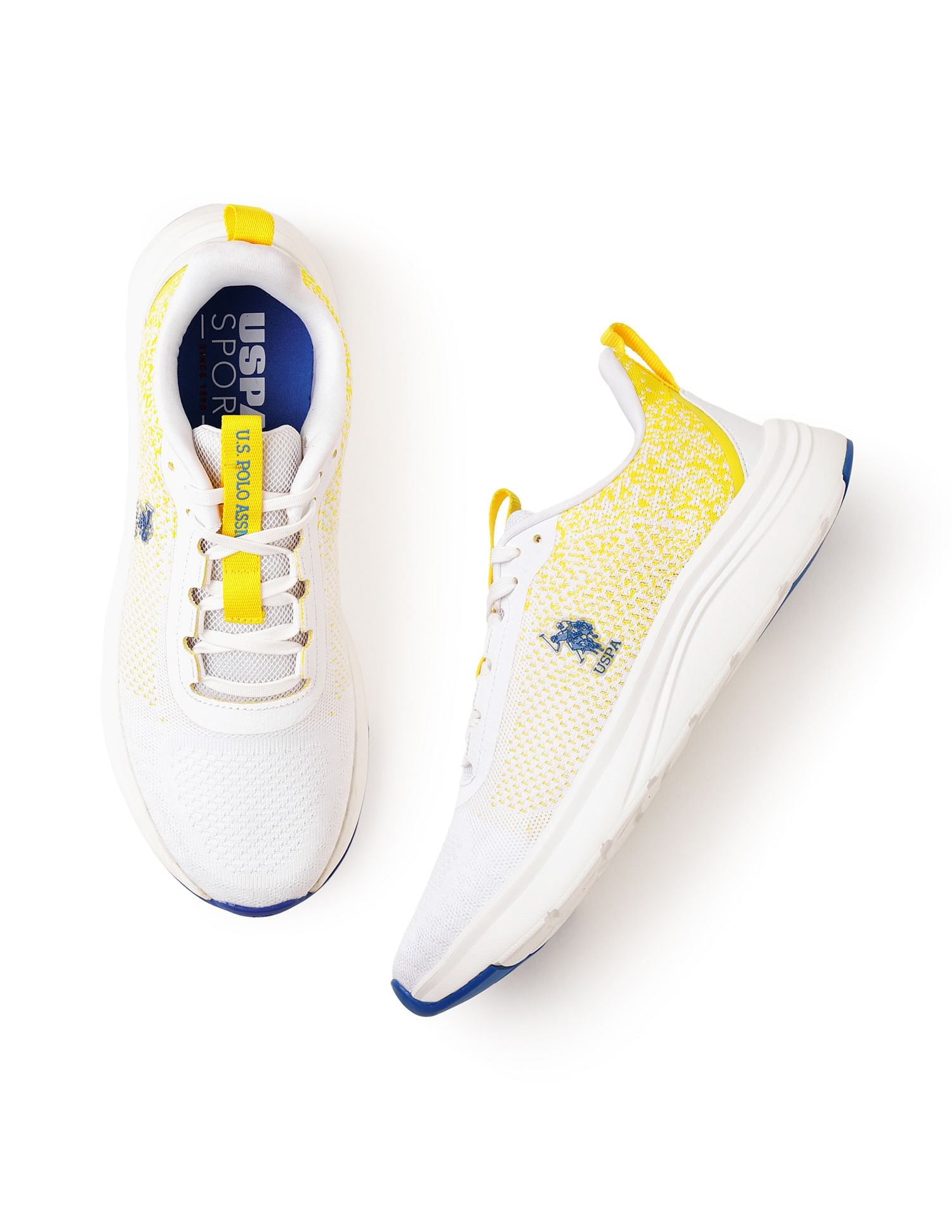 Men Wanson 2.0 Off White Uspa Sport  Sneakers White - U.S. Polo Assn. India | Large