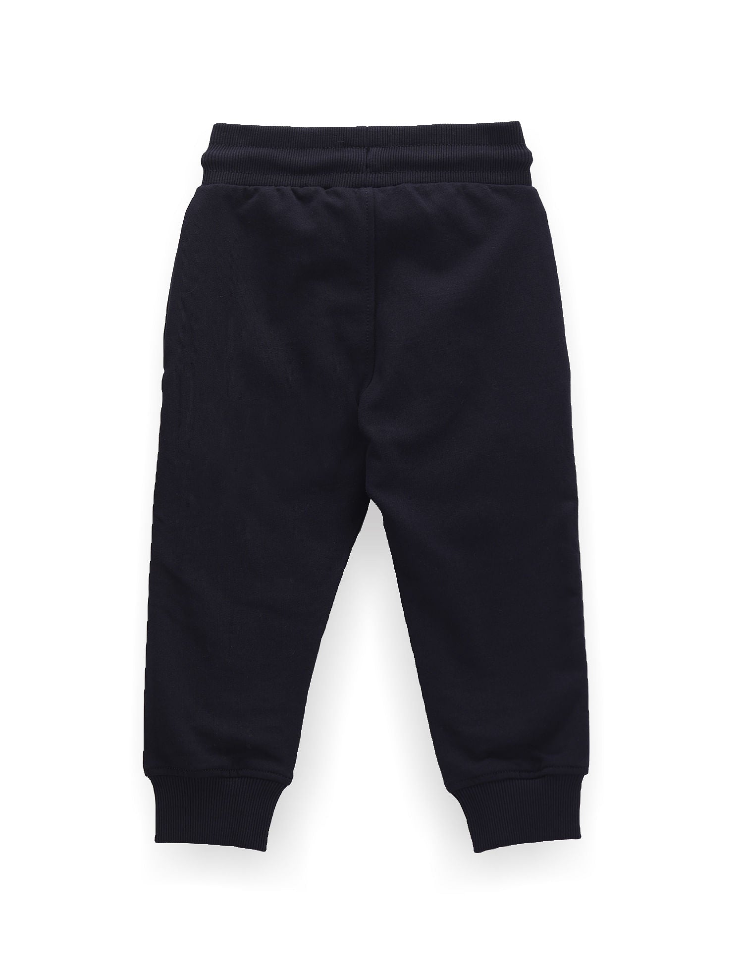 Boys Pure Cotton Brand Print Joggers Navy - U.S. POLO ASSN. | Large