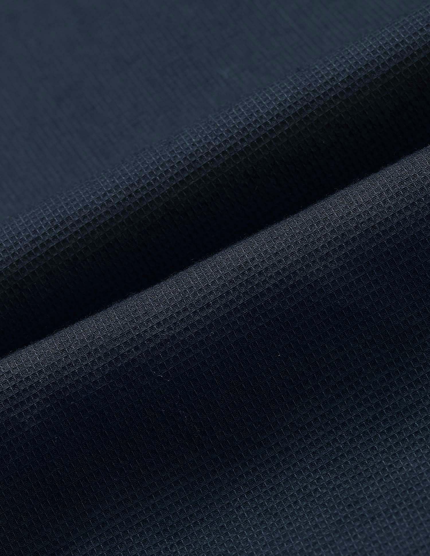 Solid Waffle Dobby Shirt Navy - U.S. Polo Assn. India | Large