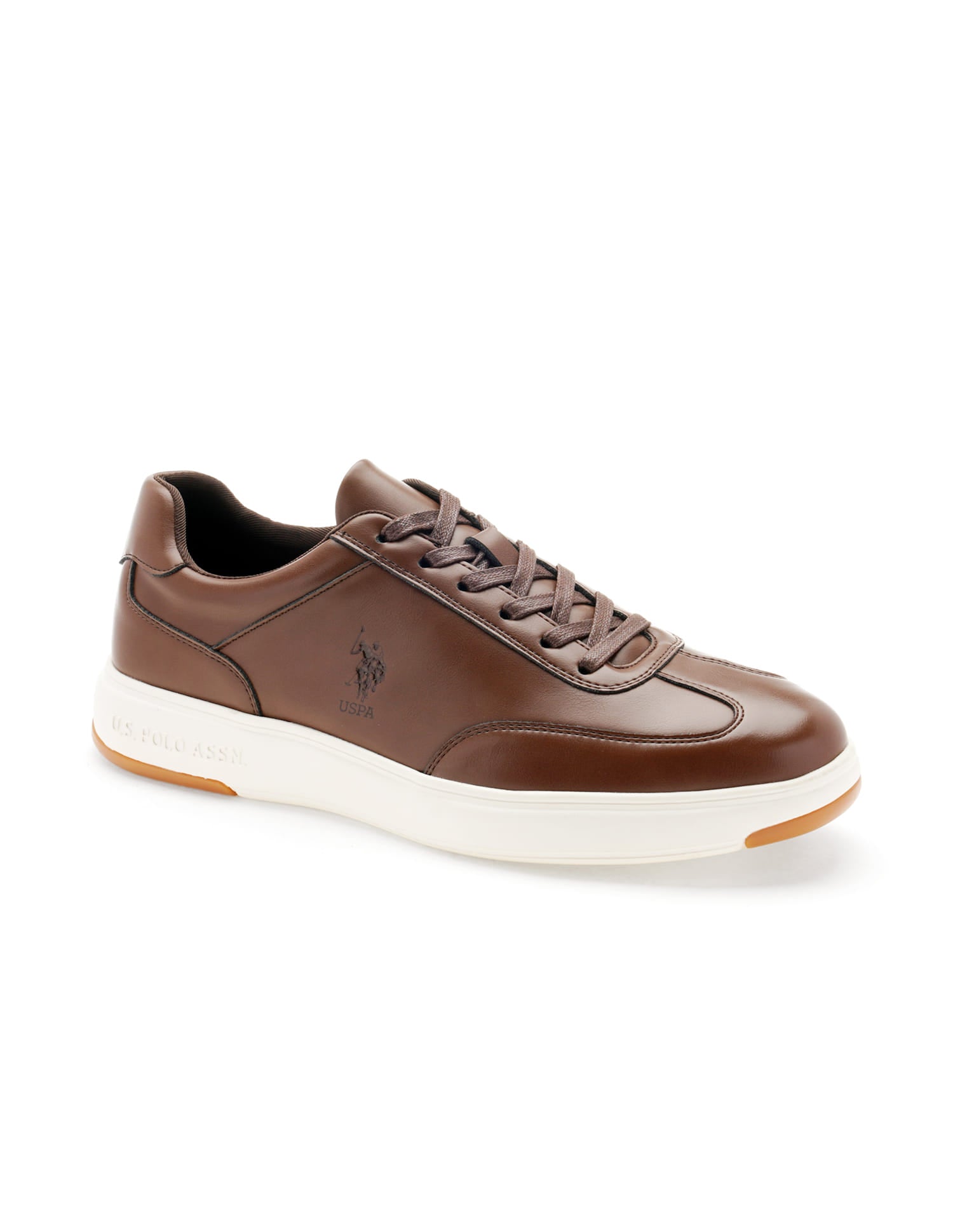 Men Como Dk. Brown All Day Sneakers Brown - U.S. Polo Assn. India | Large