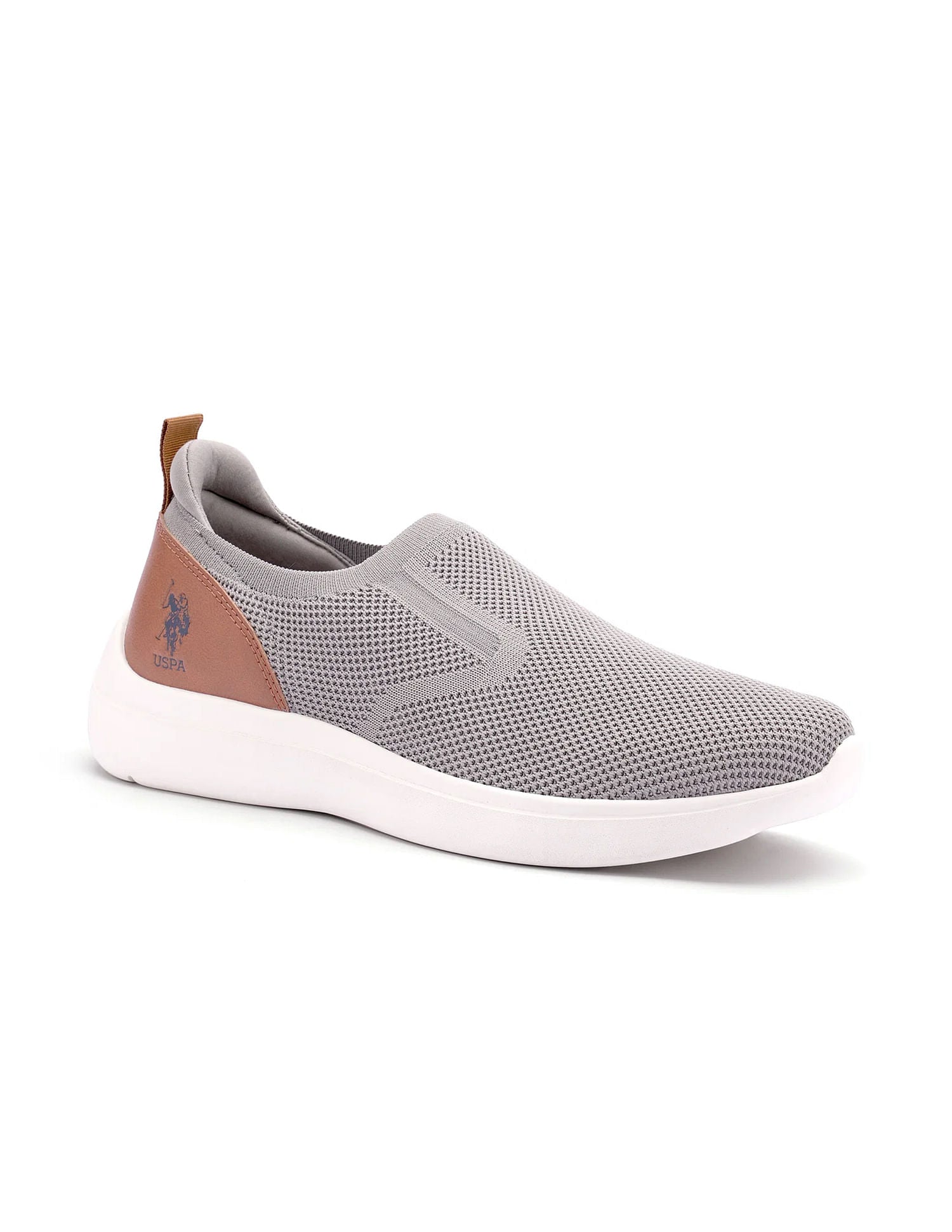 Men Tenore 2.0 Grey Uspa Sport  Sneaker Slip On Grey - U.S. Polo Assn. India | Large