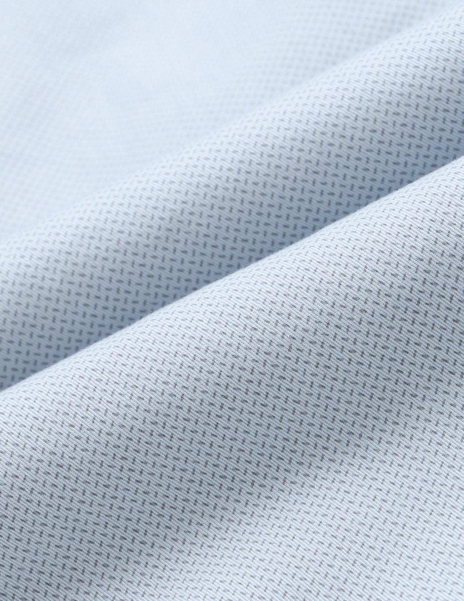 Denver Slim Fit Textured Trousers Light Blue - U.S. Polo Assn. India | Large