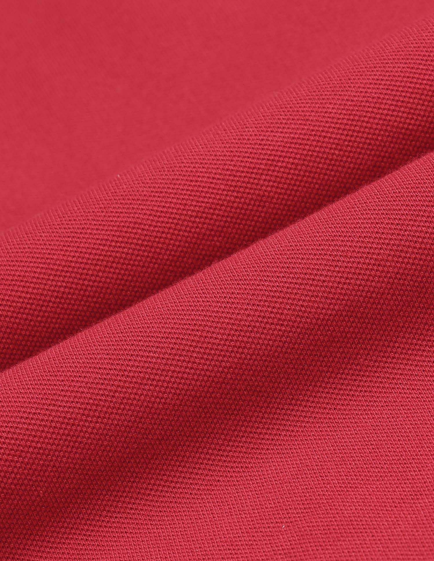 Regular Fit Solid Polo Shirt Red - U.S. POLO ASSN. | Large