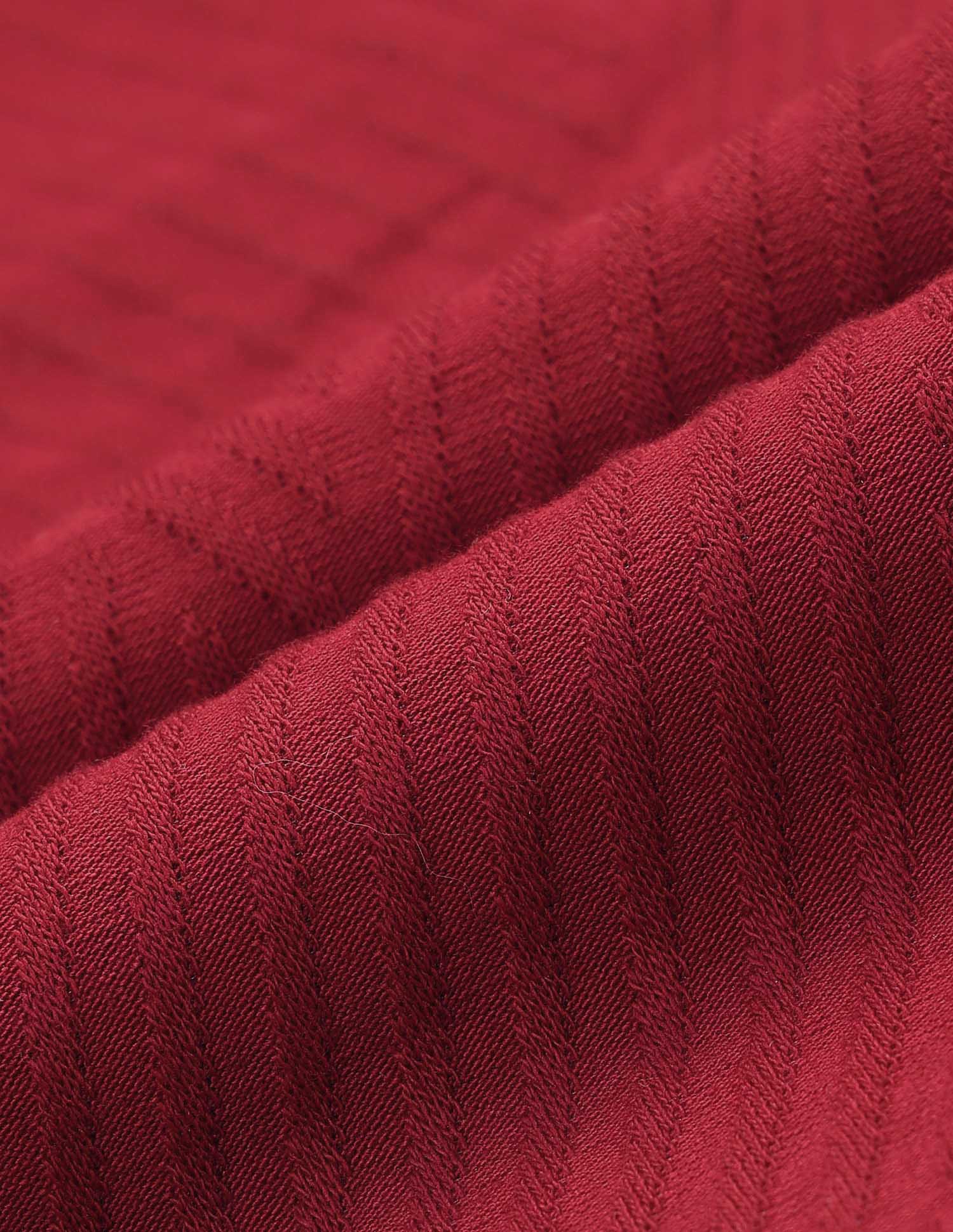 Boys Textured Pure Cotton Polo Shirt Dark Red - U.S. POLO ASSN. | Large