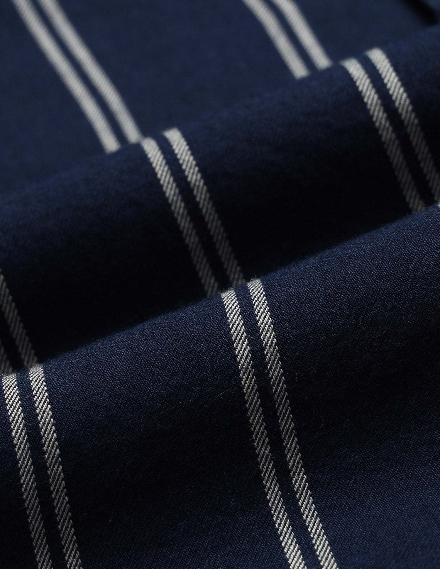 Boys Vertical Striped Regular Fit Shirt Indigo - U.S. POLO ASSN. | Large