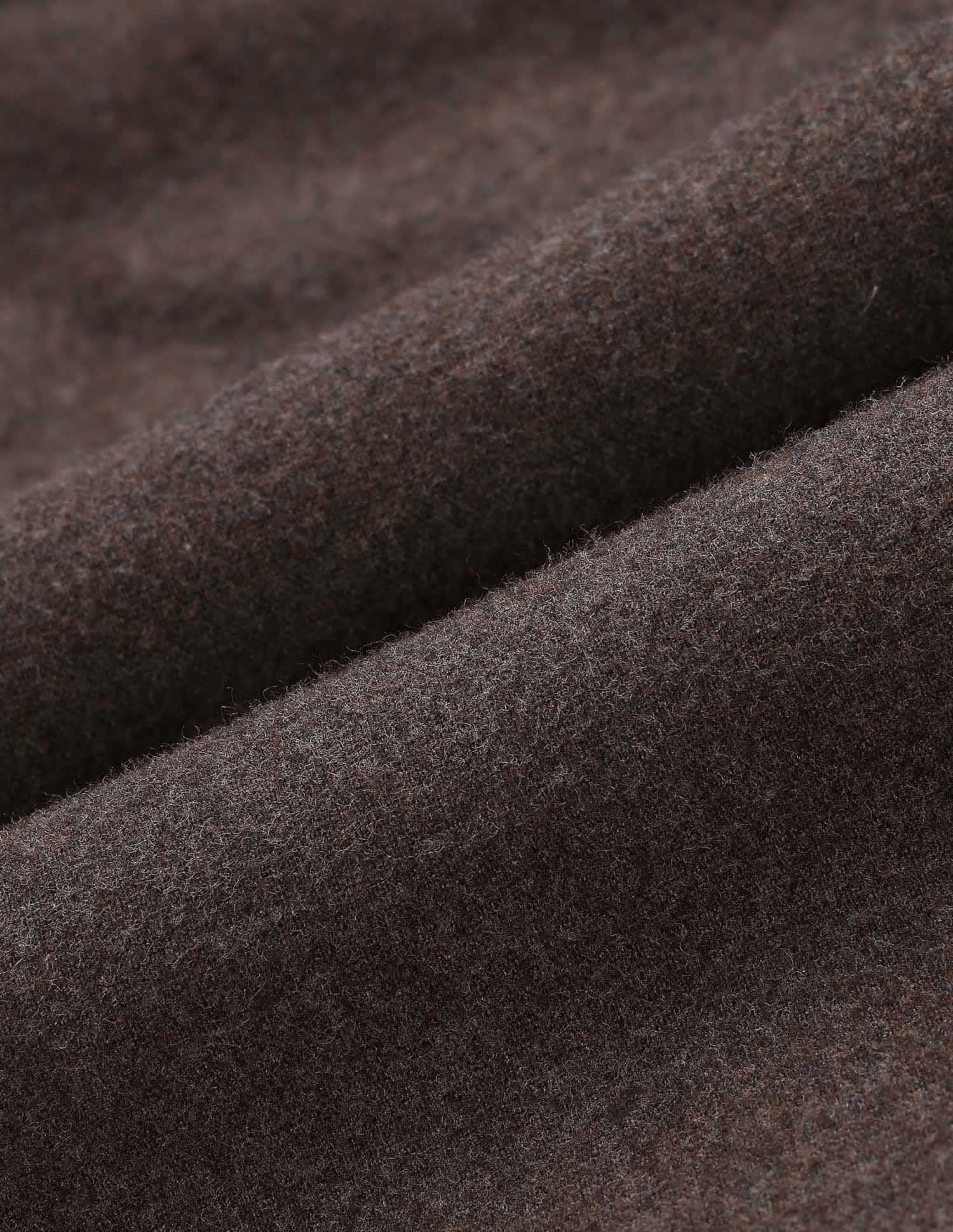 Heathered Loose Fit Shirt Dark Brown - U.S. POLO ASSN. | Large