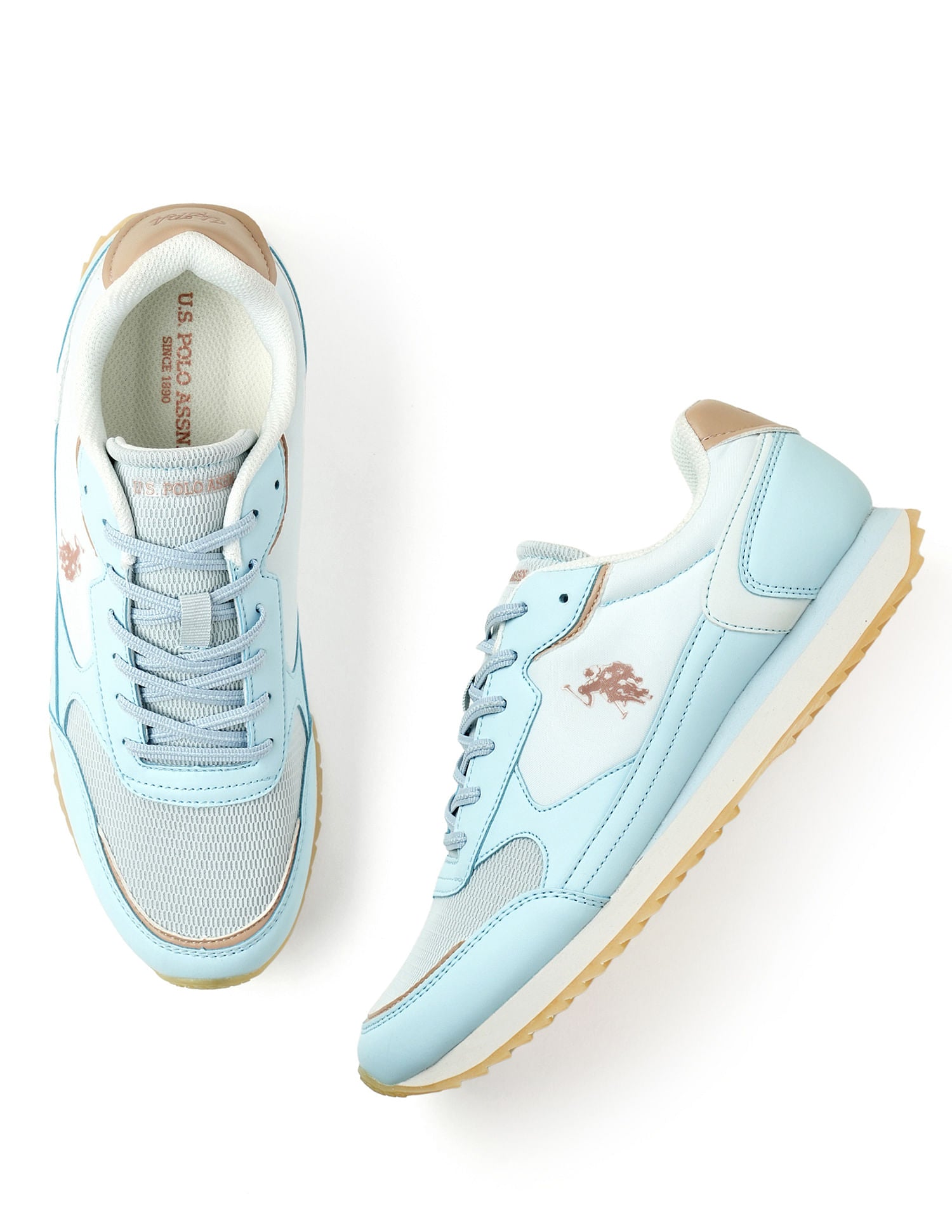 Women Colour Block Alora Sneakers Blue - U.S. POLO ASSN. | Large