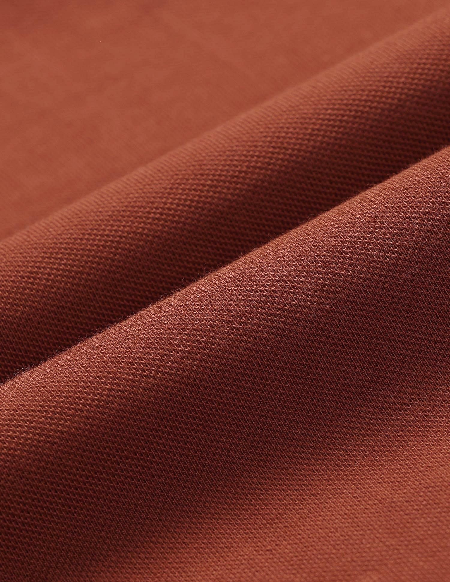 Slim Fit Brand Embroidered Polo Shirt Rust - U.S. POLO ASSN. | Large