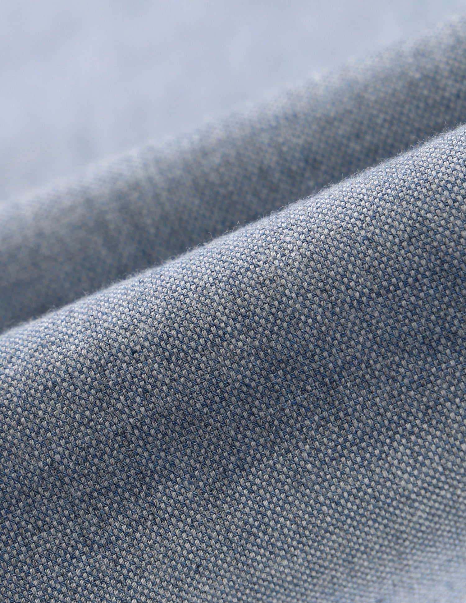 Solid Cotton Shirt Blue - U.S. POLO ASSN. | Large