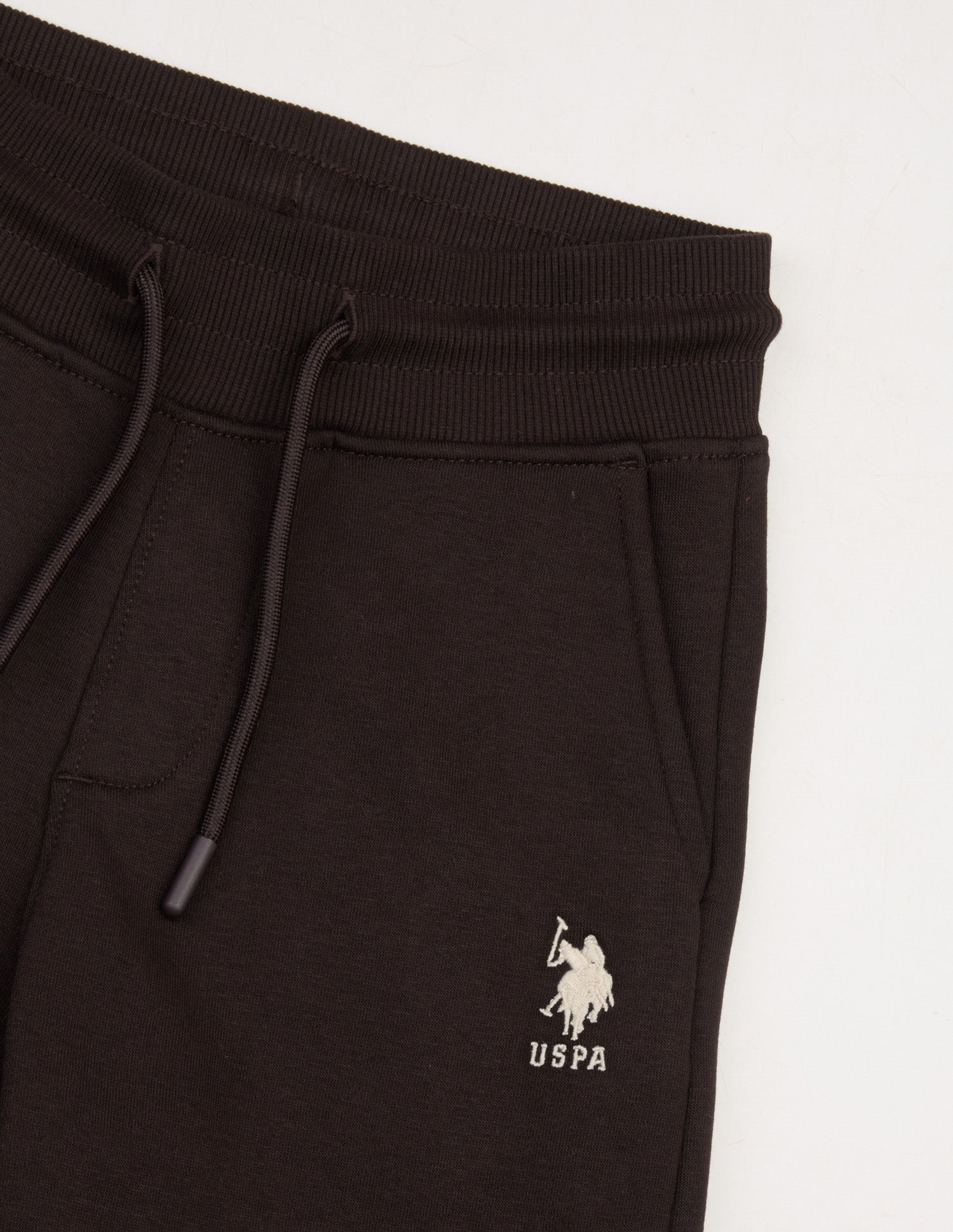 Solid Regular Fit Track Pants Brown - U.S. Polo Assn. India | Large