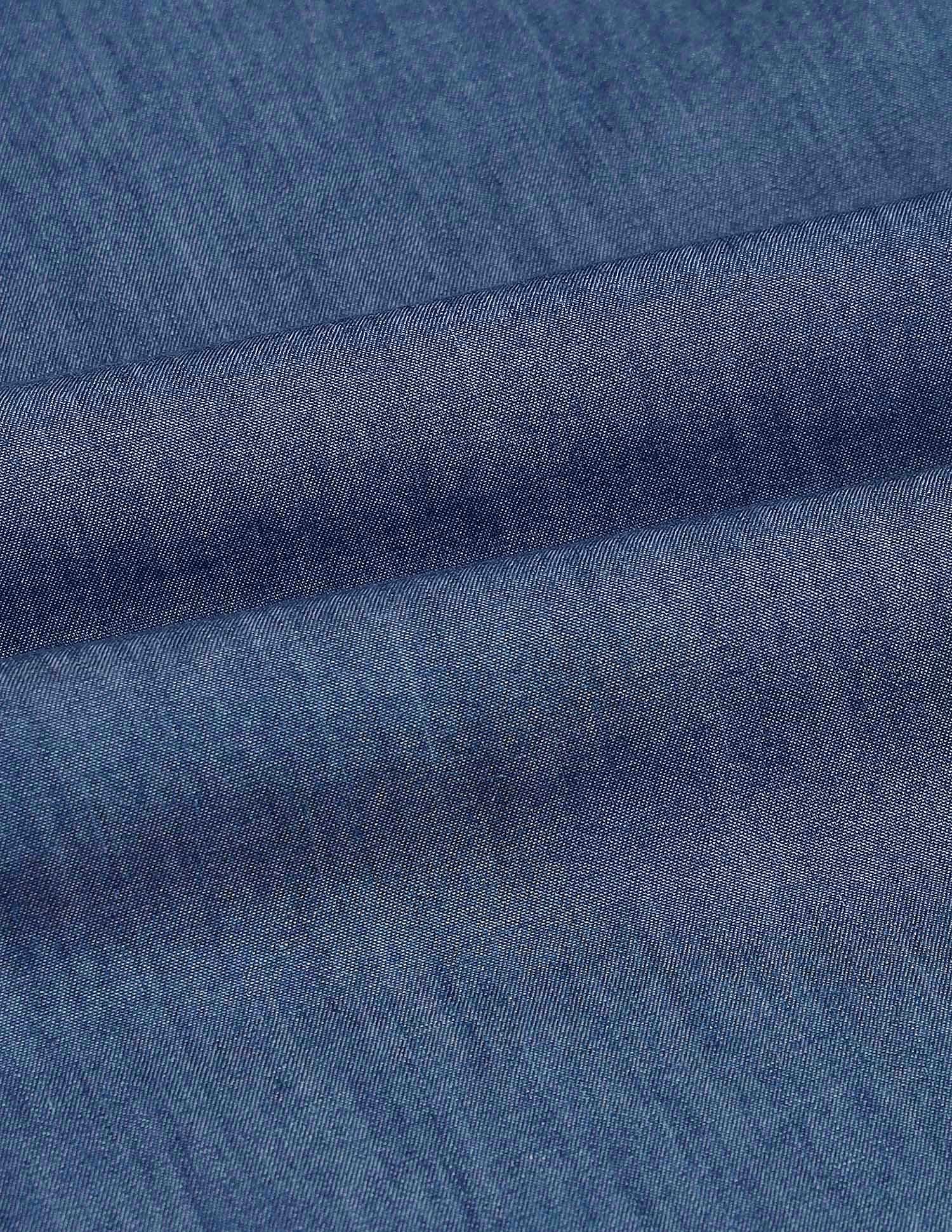 Slim Fit Chambray Shirt Dark Indigo - U.S. POLO ASSN. | Large