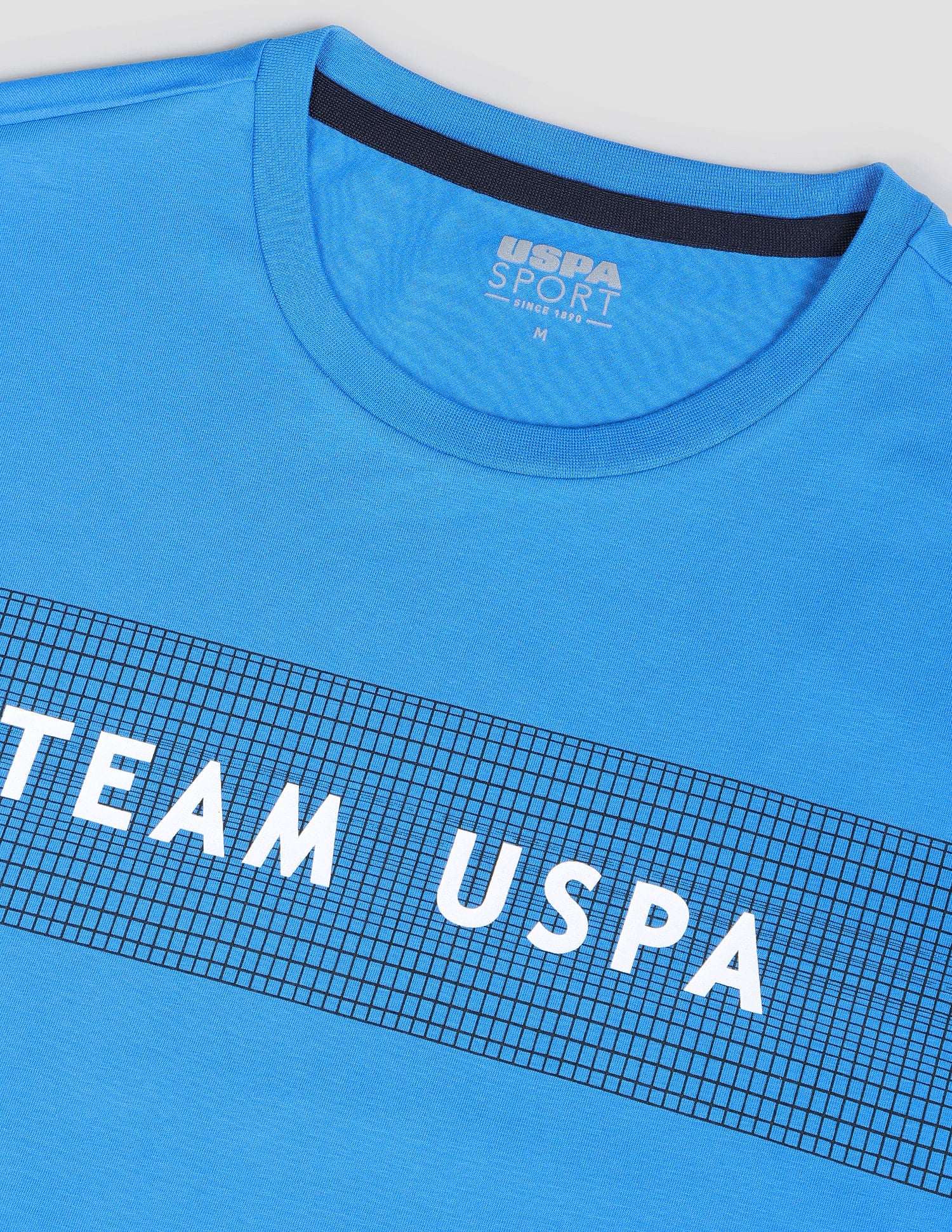 Digital Logo Performance T-Shirt Blue - U.S. Polo Assn. India | Large