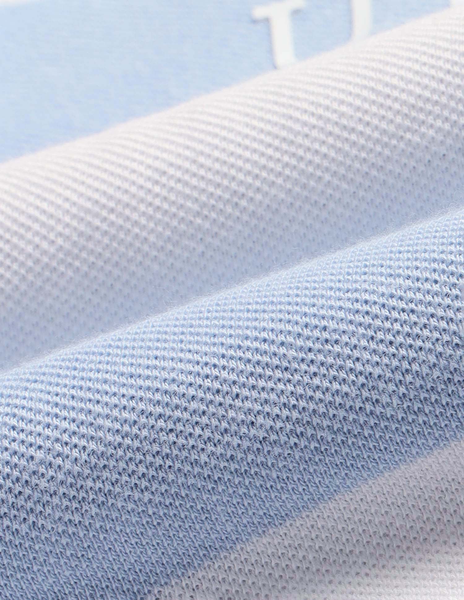 Boys Regular Fit Horizontal Striped Polo Shirt Light Blue - U.S. POLO ASSN. | Large